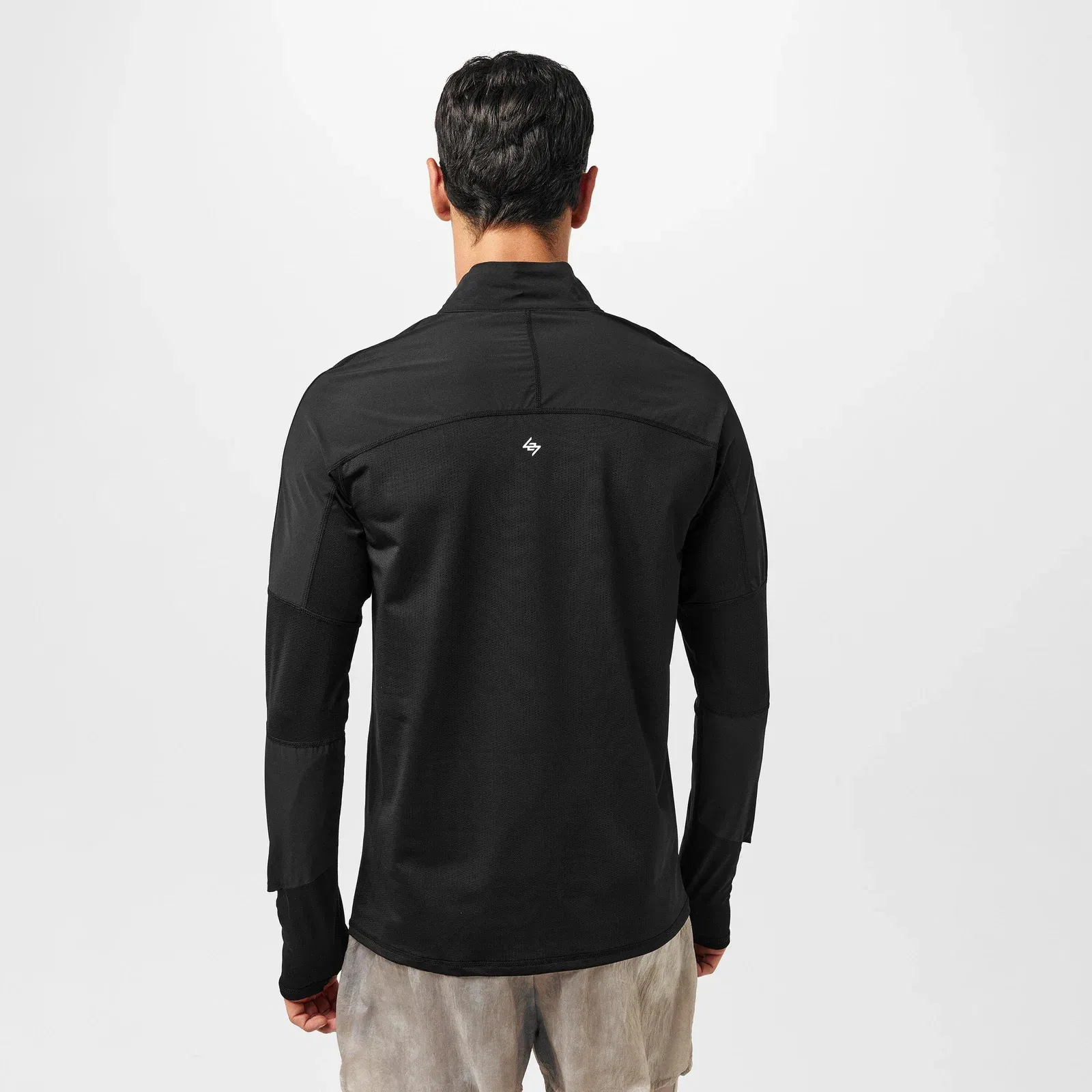 Quarter-Zip Long-Sleeve Performance Gym Top