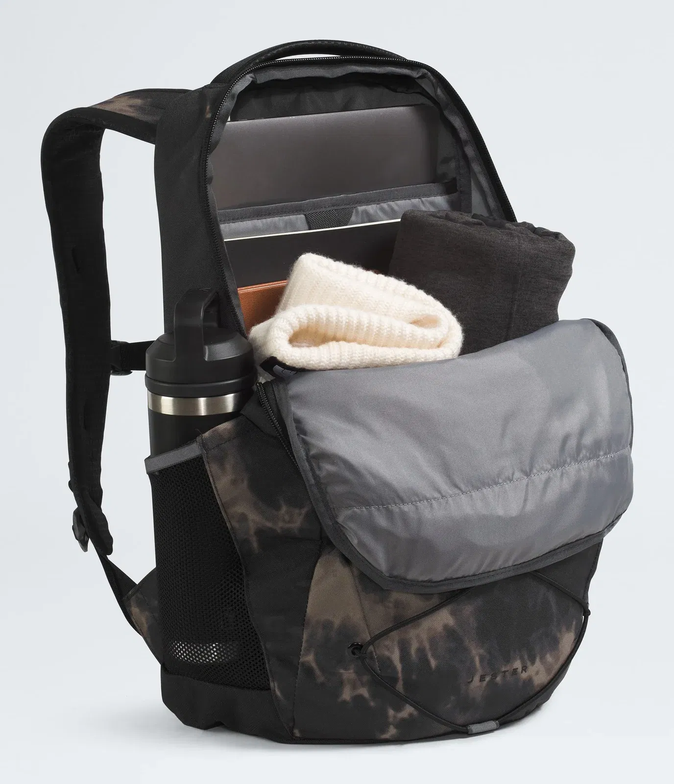 The North Face Jester Backpack TNF Black Light Refractions