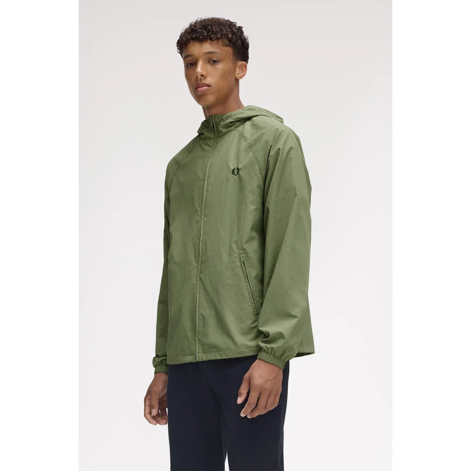 Taslan Hooded Shell Rain Anorak