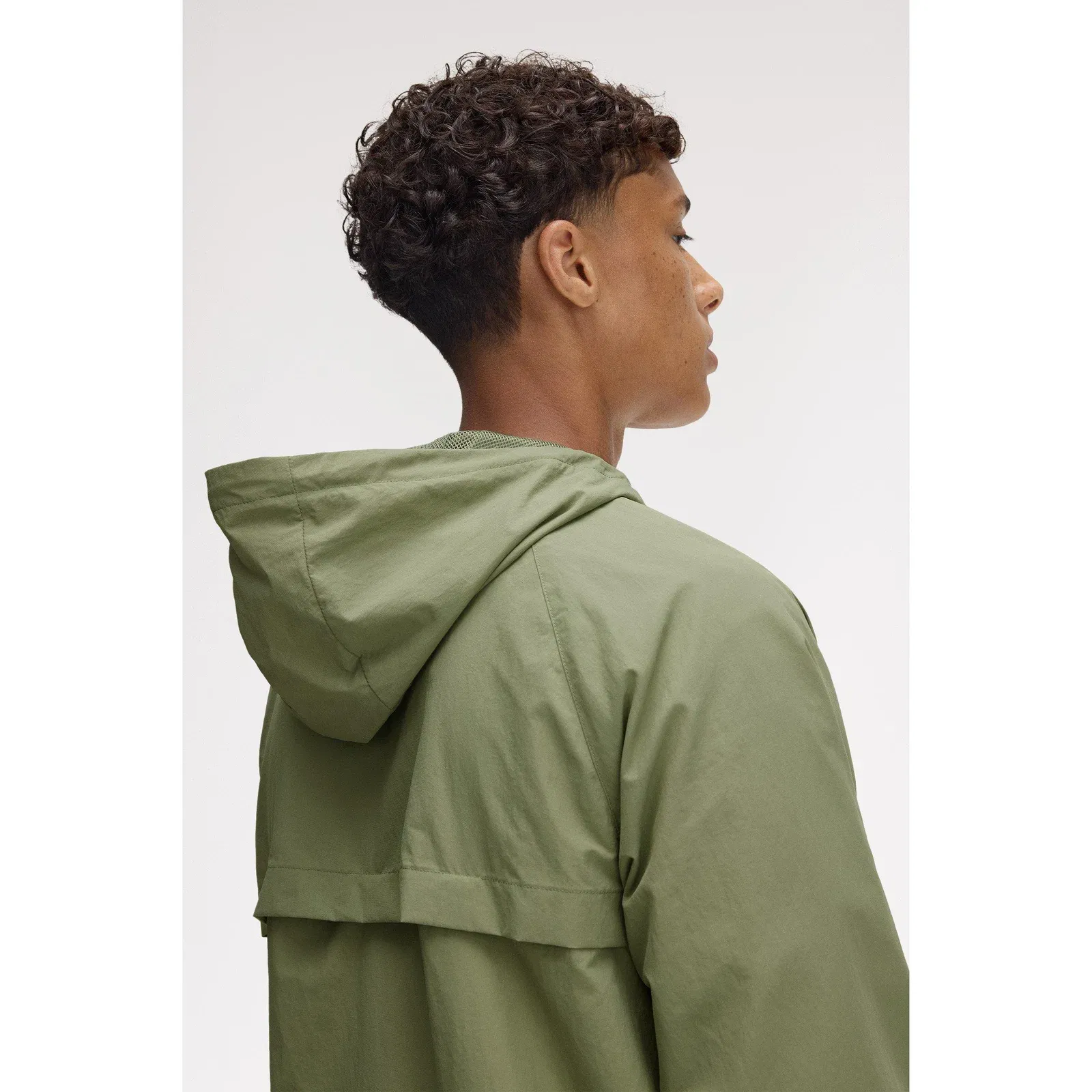 Taslan Hooded Shell Rain Anorak