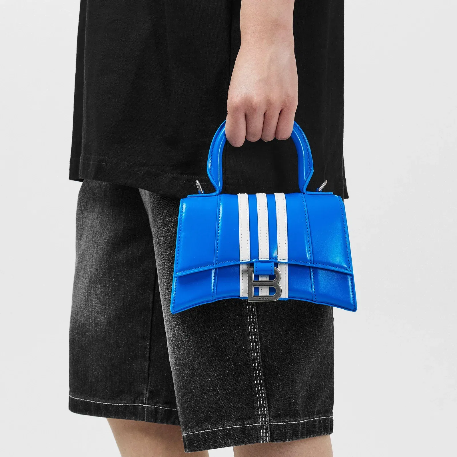 Hour Glass Croc Cross Body Bag
