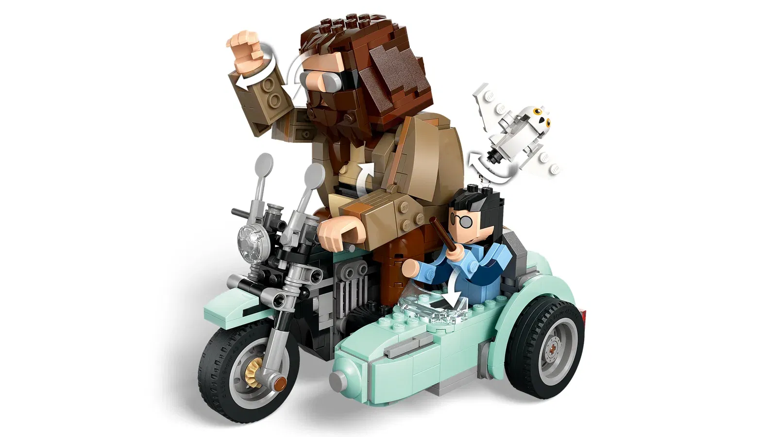 Lego Hagrid Harrys Motorcycle Ride