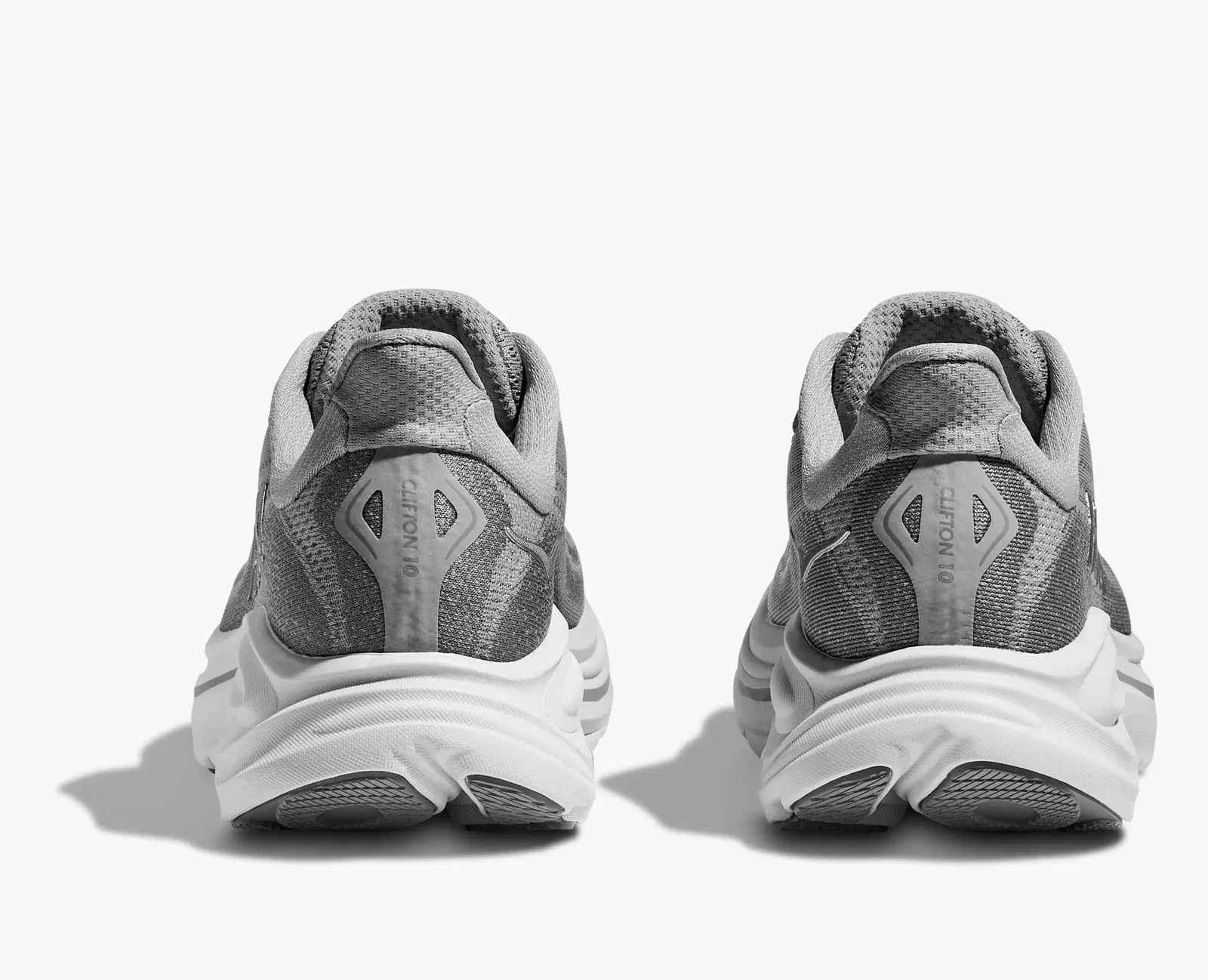 Hoka Women'S Clifton 10 Stellar Grey Galactic Grey