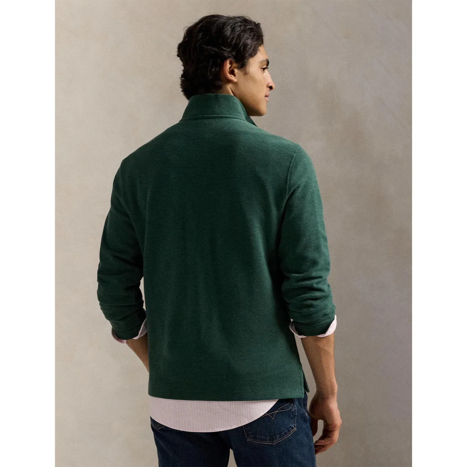 Estate Fleece Quarter Zip Sweater