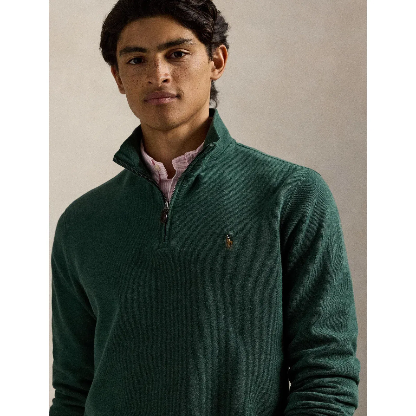 Estate Fleece Quarter Zip Sweater