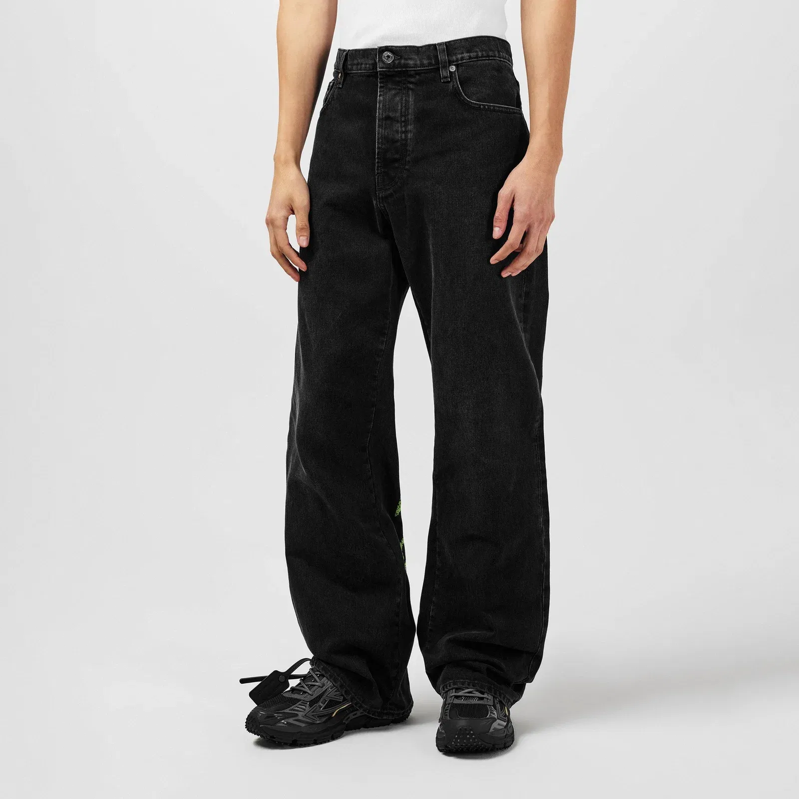 Diag Relax Straight Leg Jeans