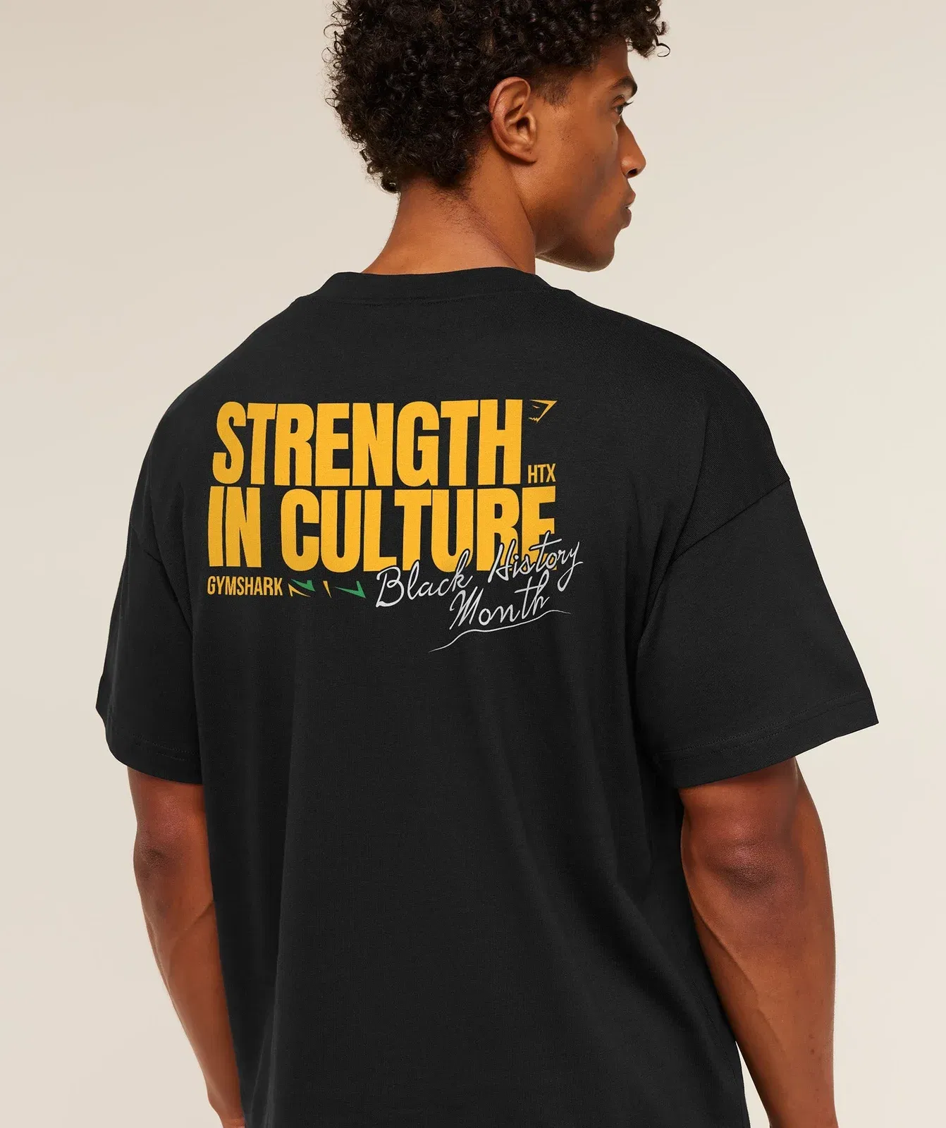 Gymshark Strength in Culture T-Shirt - Black