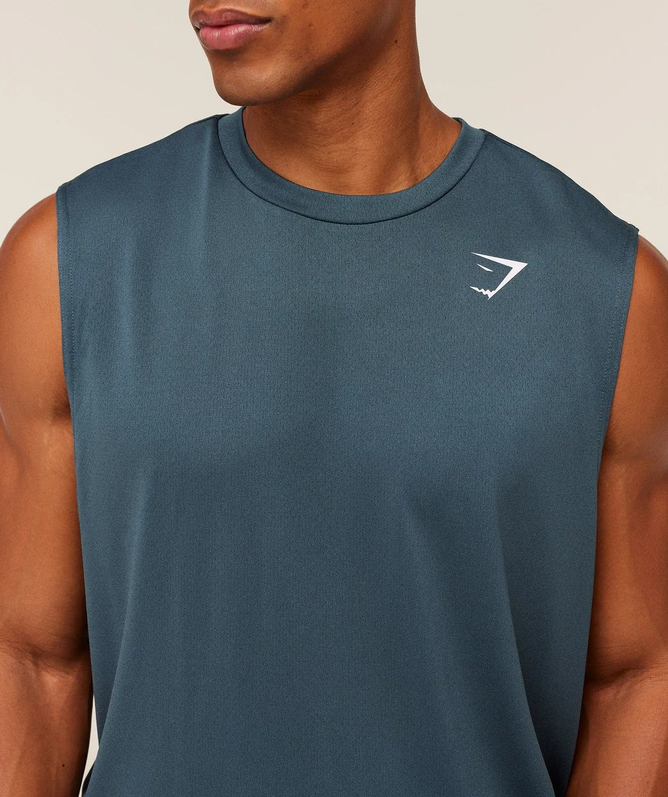 Gymshark Arrival Oversized Tank - GS Stealth Blue