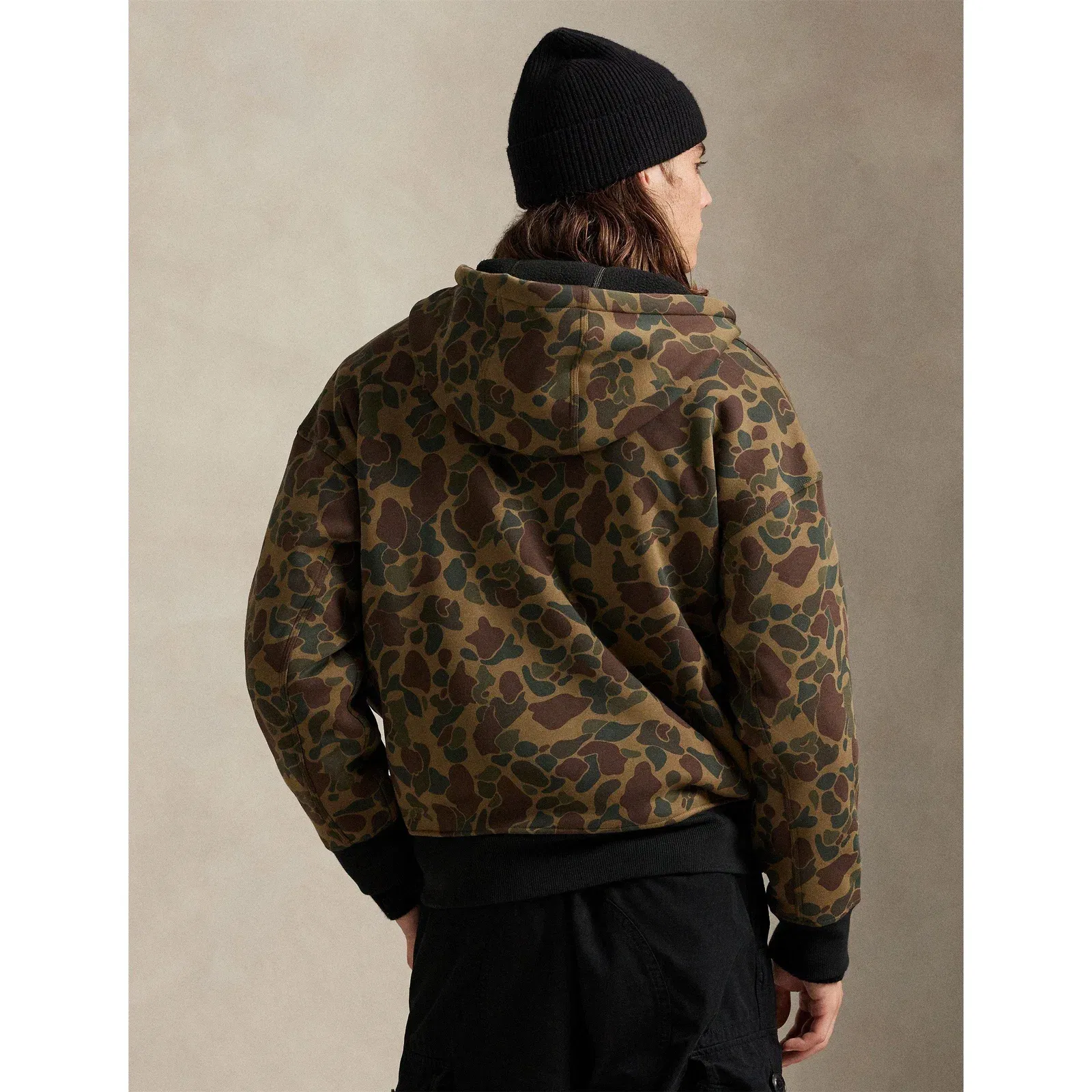Camo Full Zip Hoodie