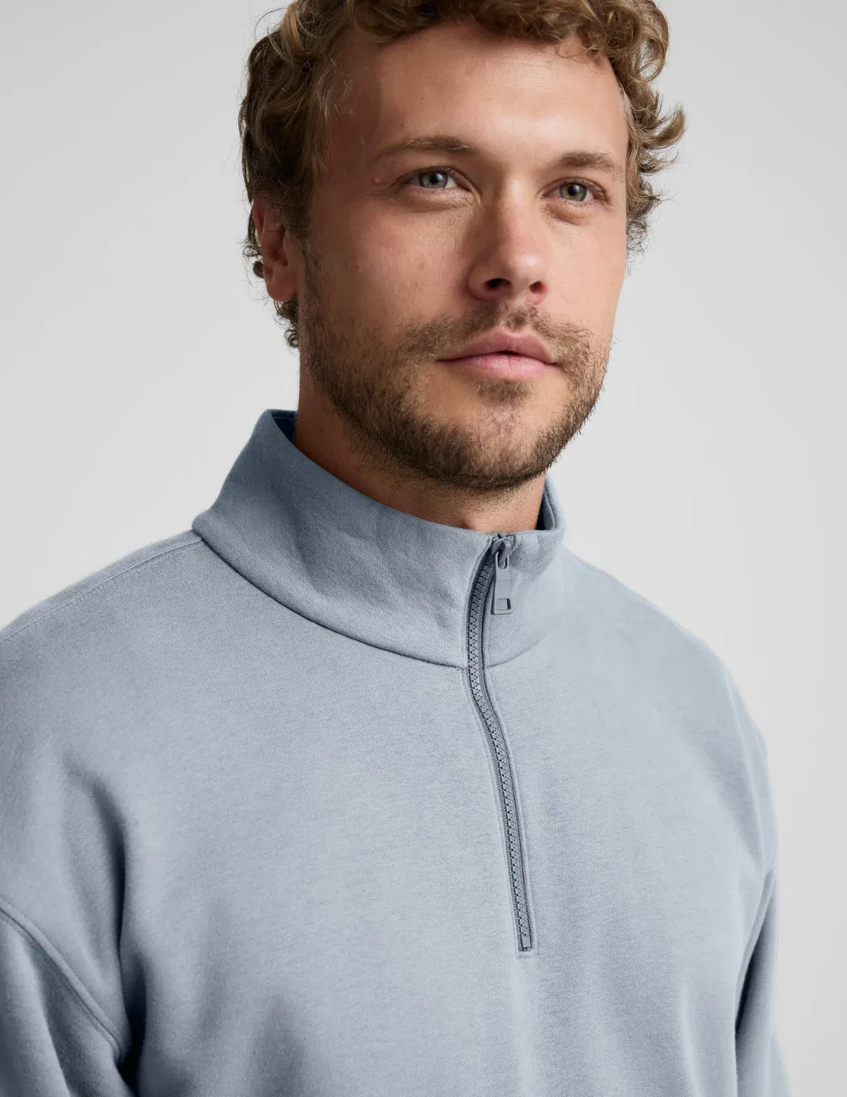 Beyond Yoga LuxeFleece Mens Half Zip Pullover