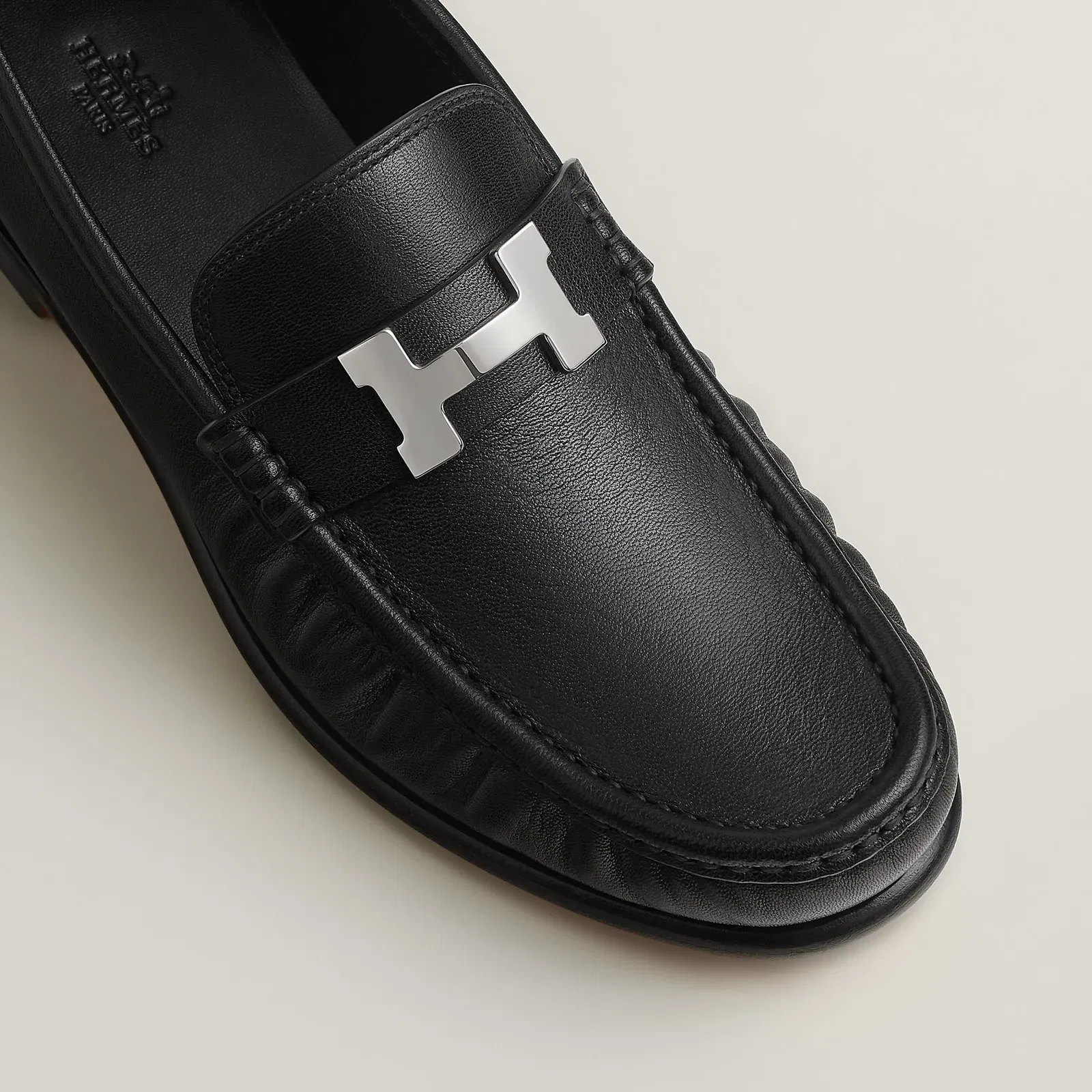 Hermes Karlo Loafer Noir