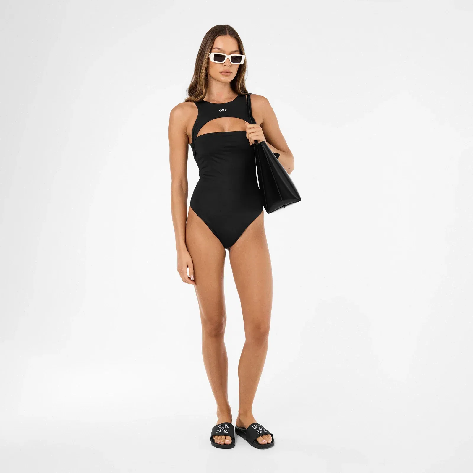 Cut Out Swimsuit, Strategically Placed Cutouts