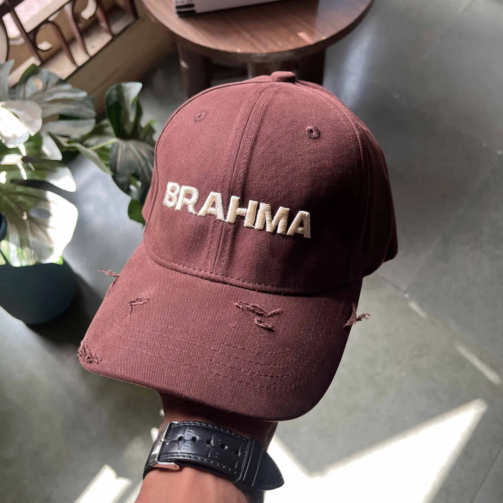Brahma // Brown Baseball Cap