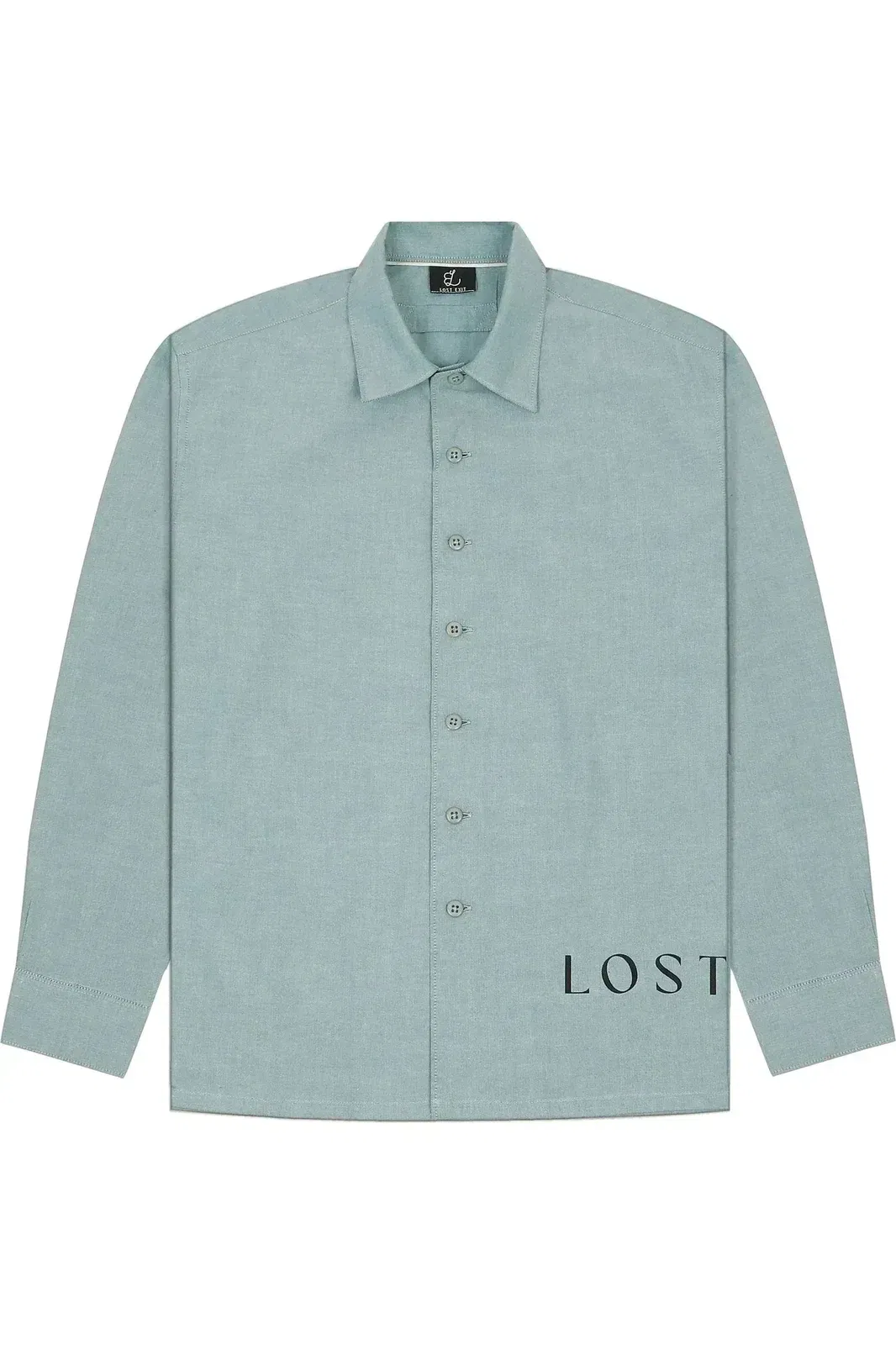 Blue Crop Full Shirt