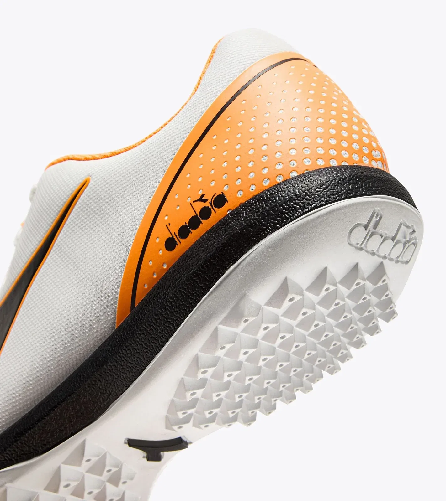 Diadora Pichichi 7 Tfr White/Black/Orange Fluo