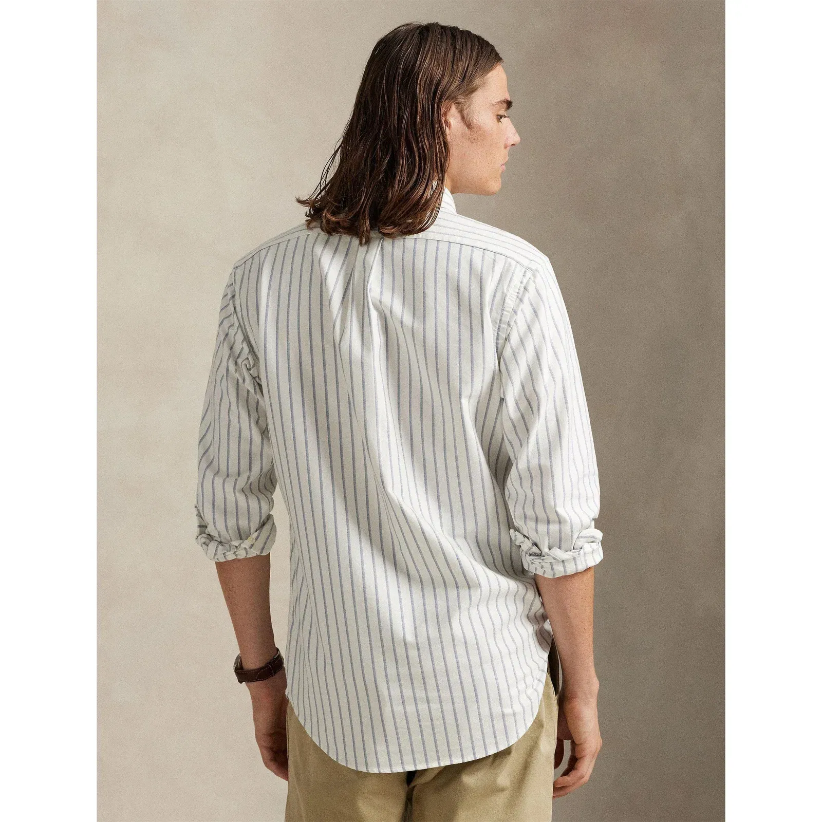 Multi-coloured Striped Poplin Shirt
