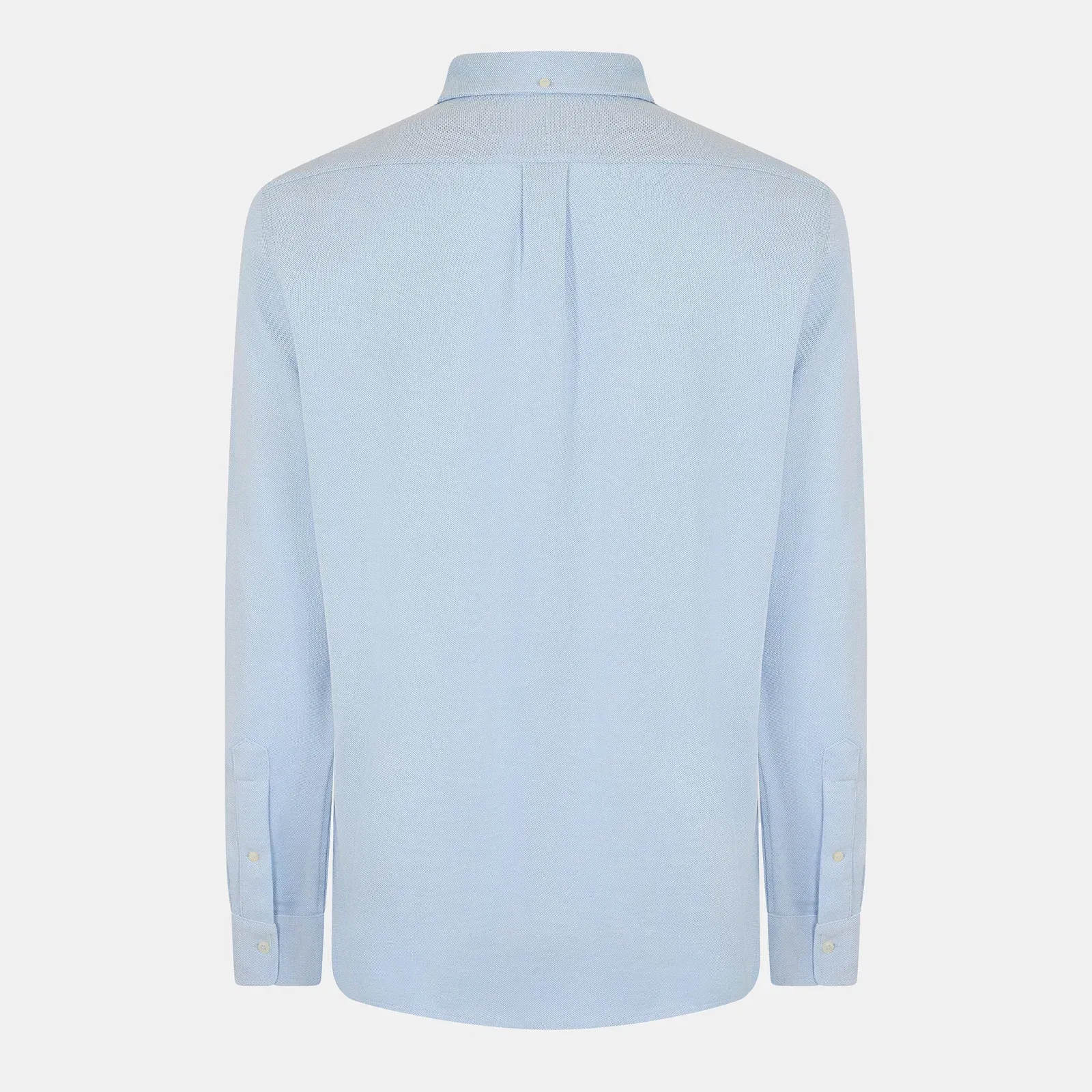 Embroidered Logo Chest Pocket Long Sleeve Shirt