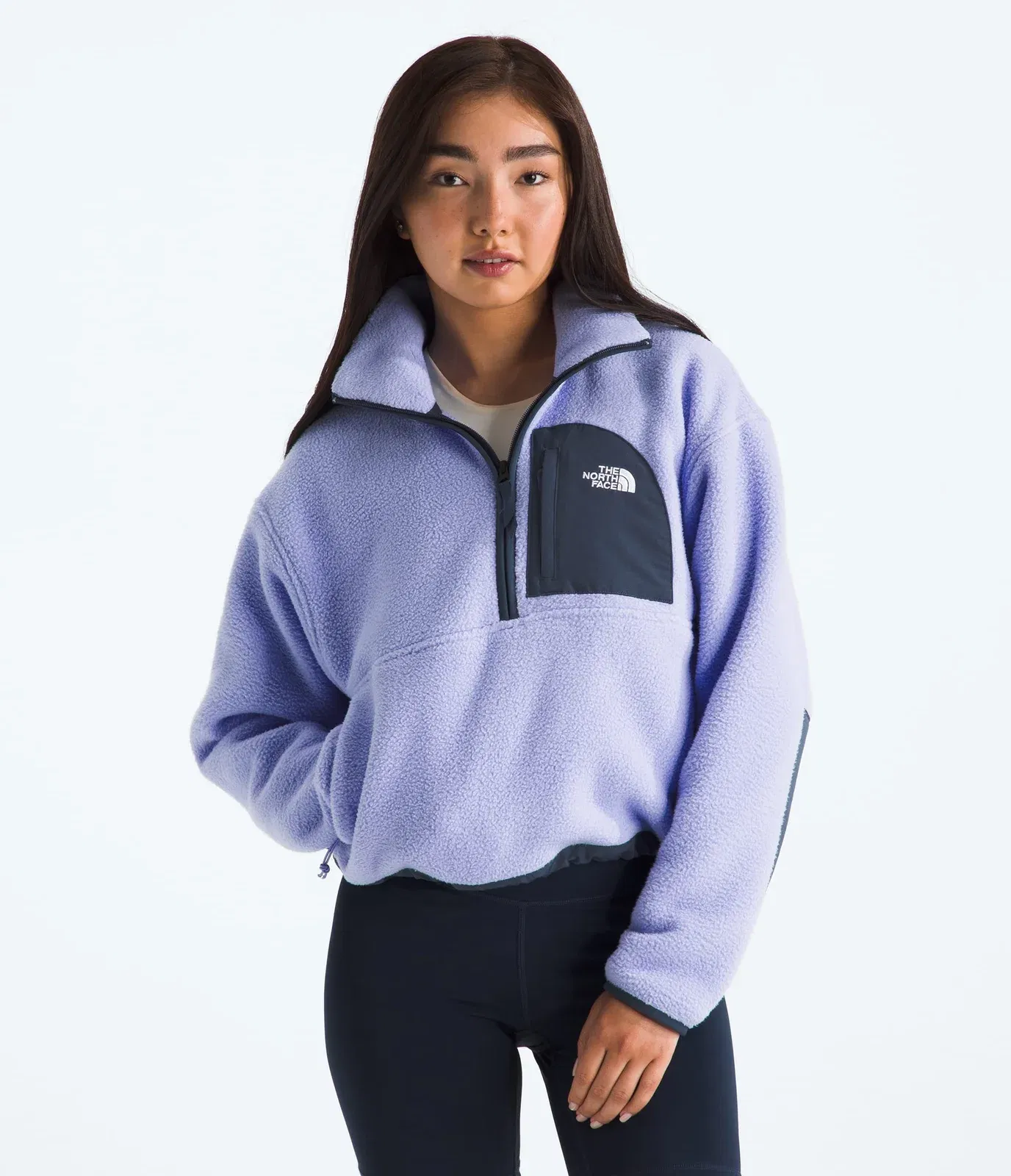 The North Face Women’s Yumiori Off Peak ½-Zip Jacket Periwinkle Glow-Summit Navy
