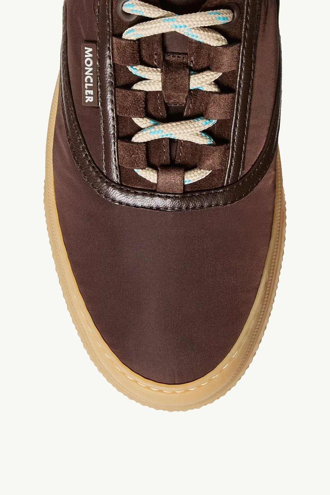 Moncler Vera Leisure Padded Sneakers Brown