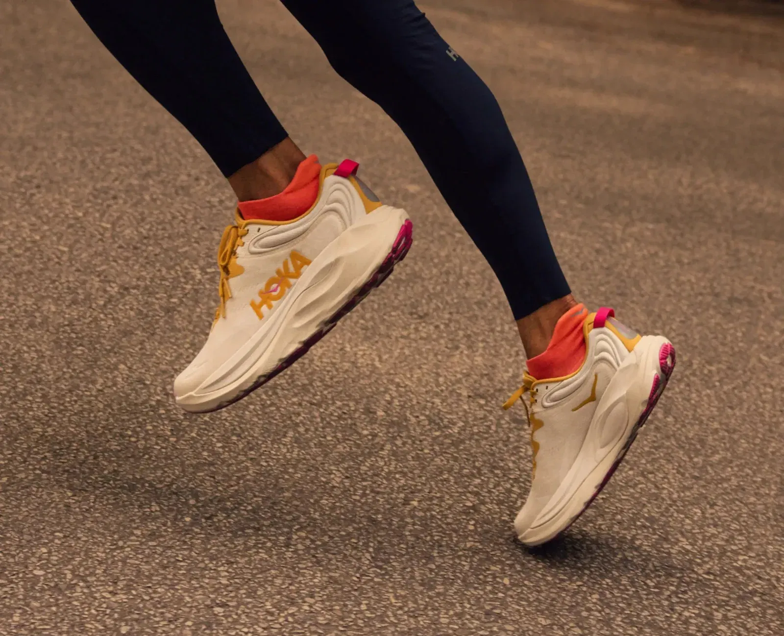 Hoka Women'S Gaviota 6 Birch Yellow Gold