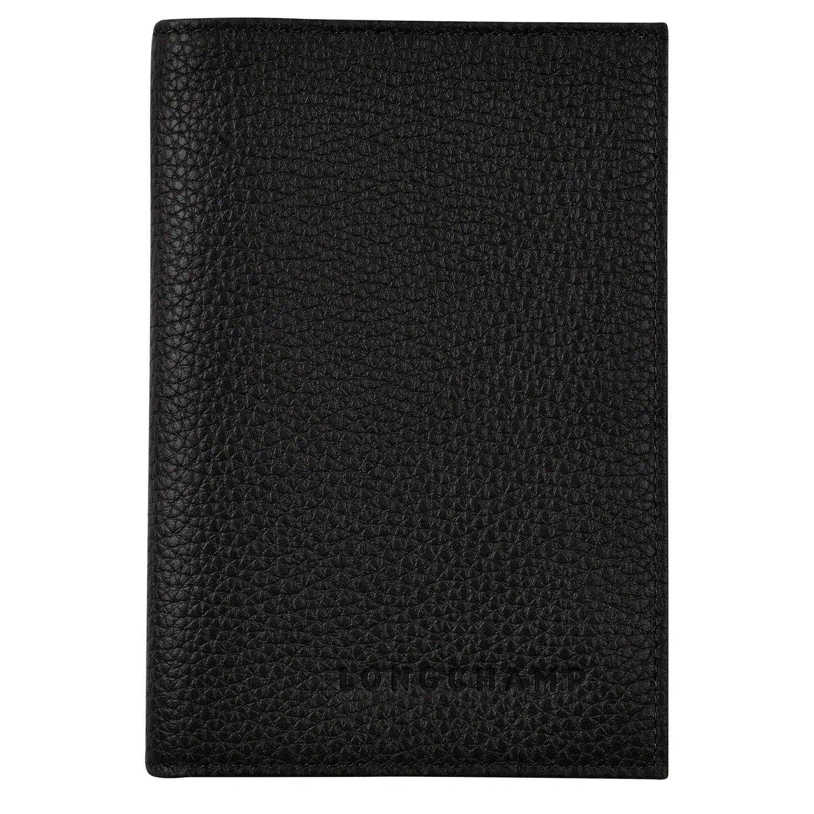 Longchamp Le Foulonné Passport cover Black