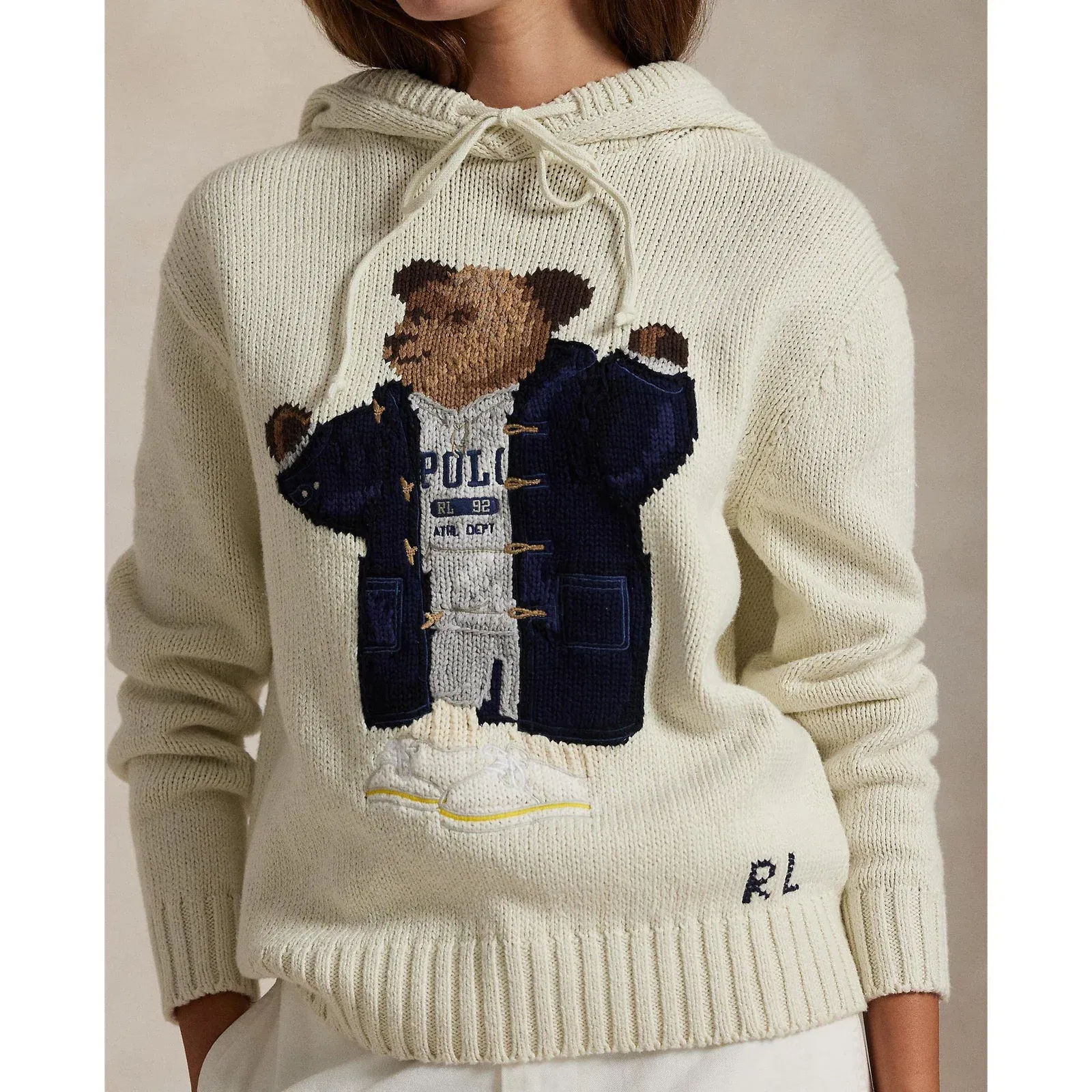 Teddy Fleece Crew Neck Jumper
