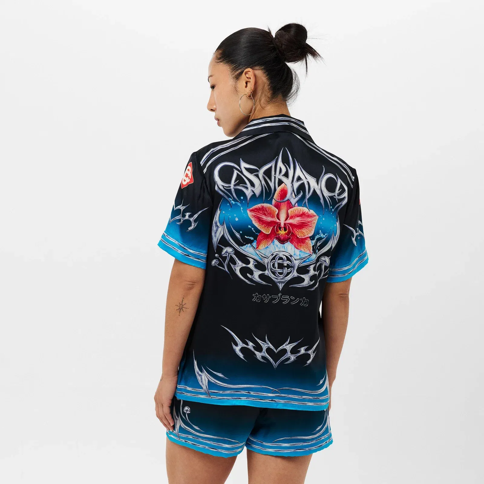 Blade Short Sleeve Relaxed Fit Bowling Shirt