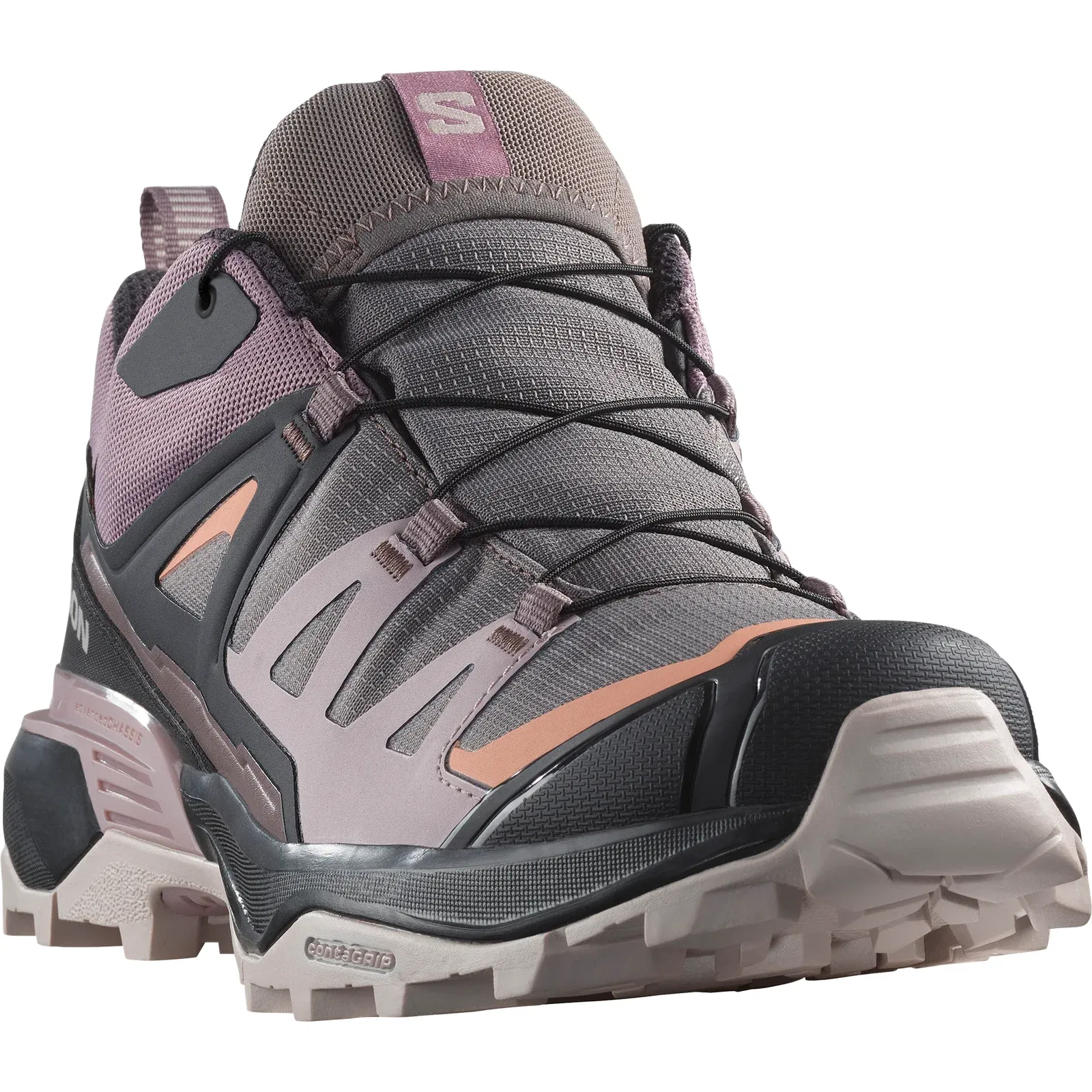 Salomon X Ultra 360 Gore-Tex Hiking & Backpacking Shoes Womens Plum Kitten