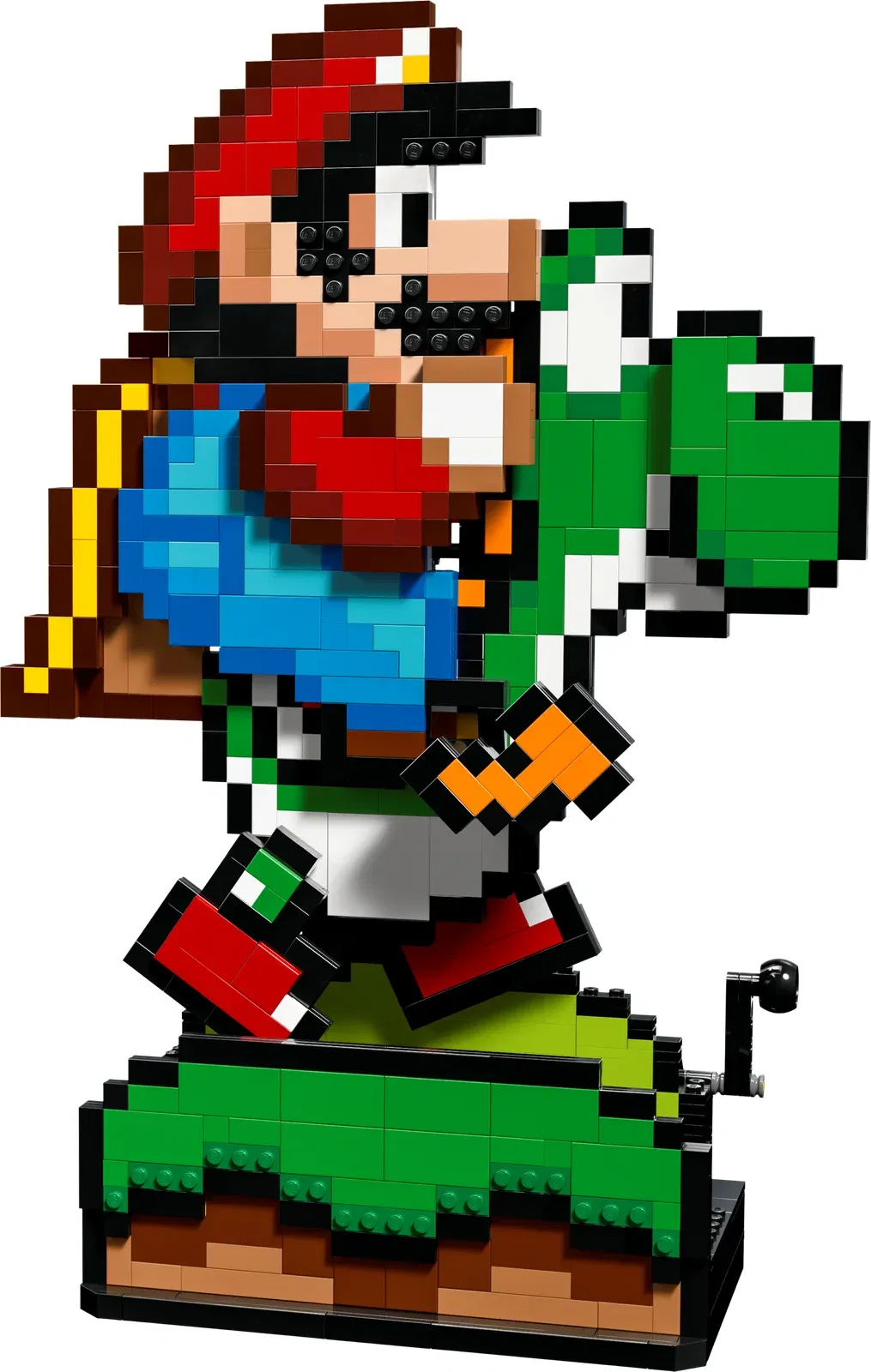 Lego Super Mario World Mario Yoshi