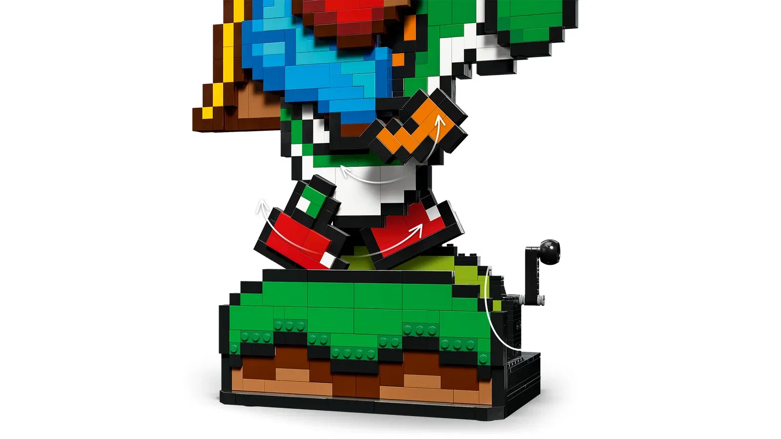 Lego Super Mario World Mario Yoshi