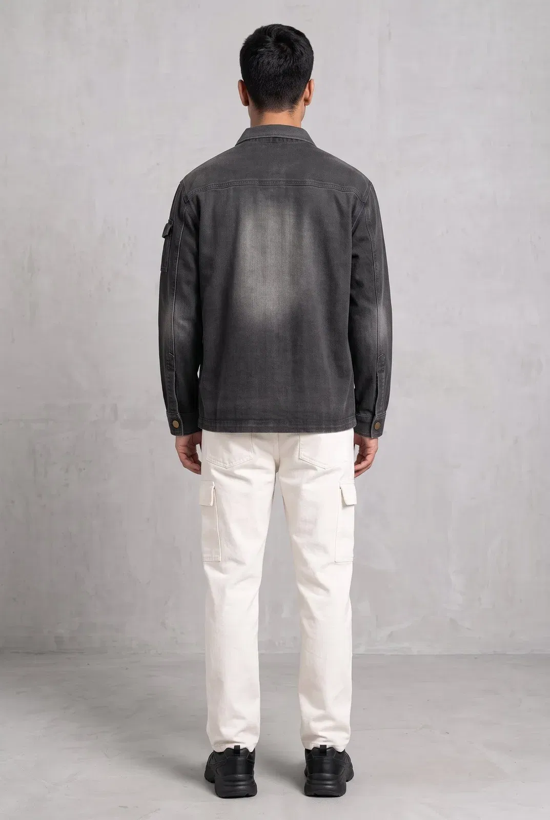 BLACK OG DENIM MEN'S JACKET