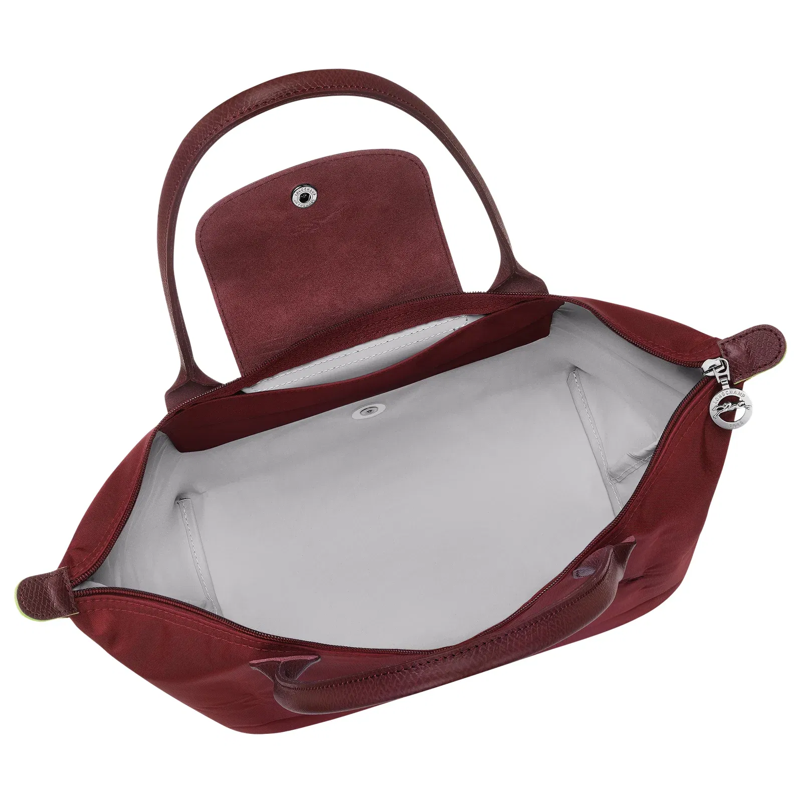 Longchamp Le Pliage Green M Tote bag Pomegranate