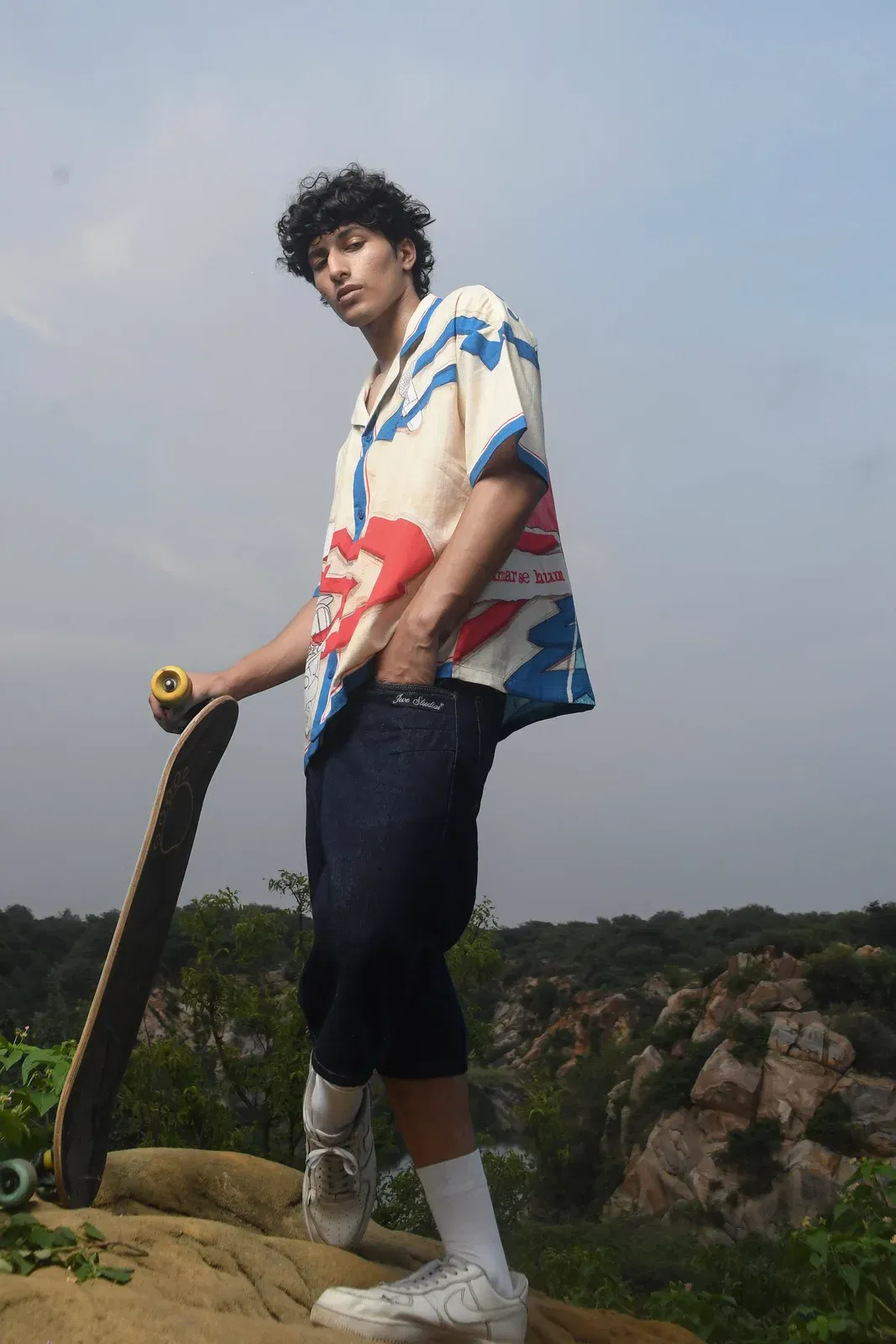 Wat Wat Cuban Half Sleeve Shirt