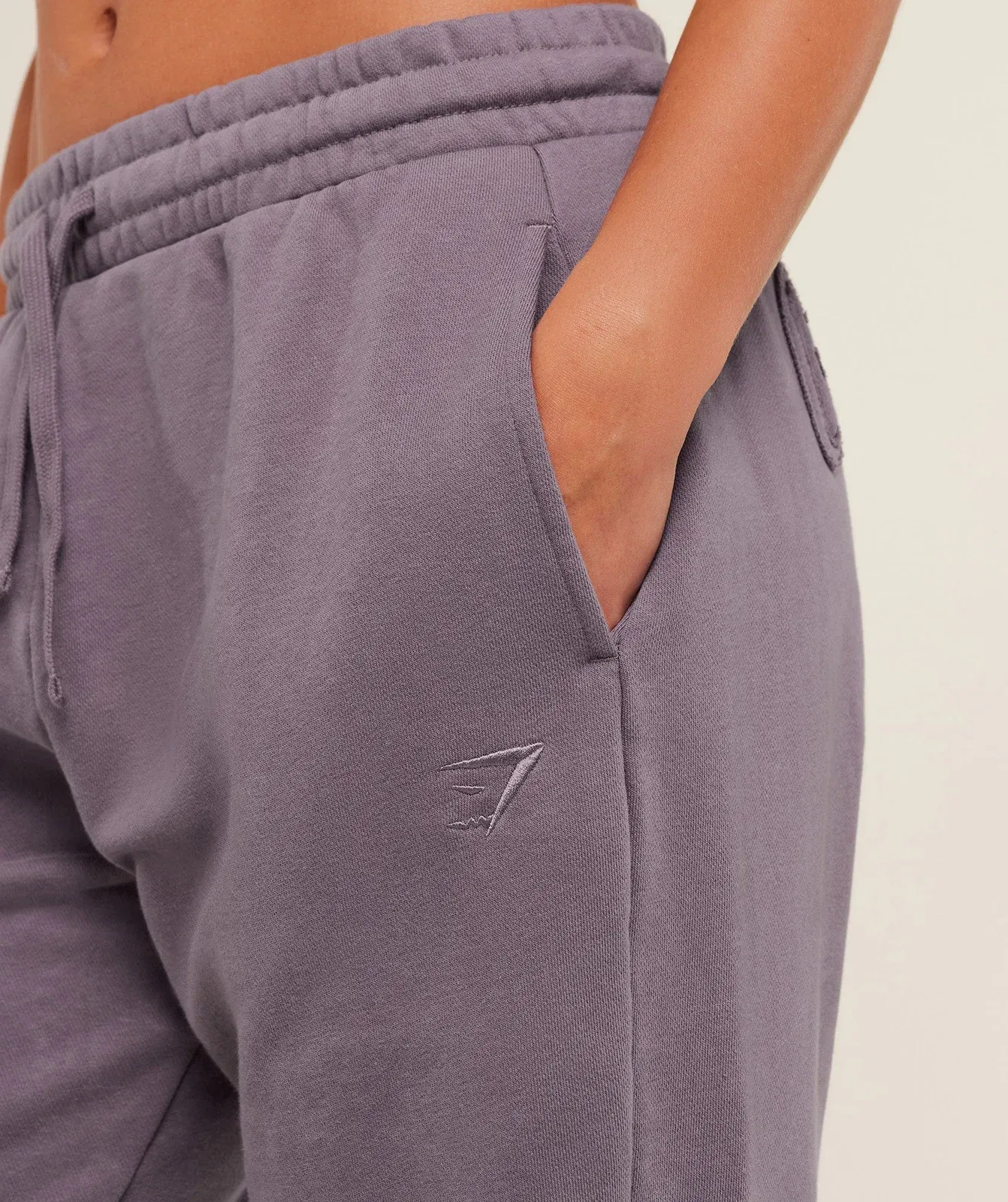 Gymshark Power Washed Cuff Joggers - Dusk Purple/Acid Wash