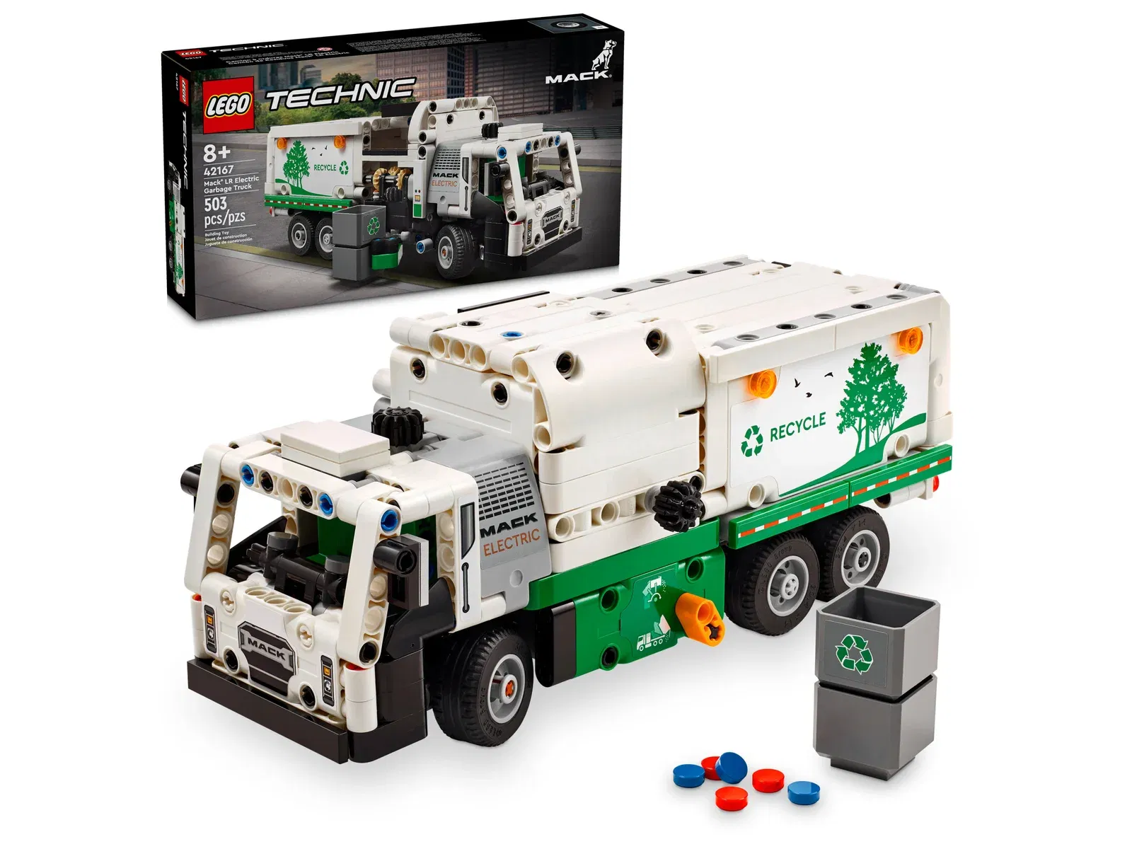 Lego Mack LR Electric Garbage Truck