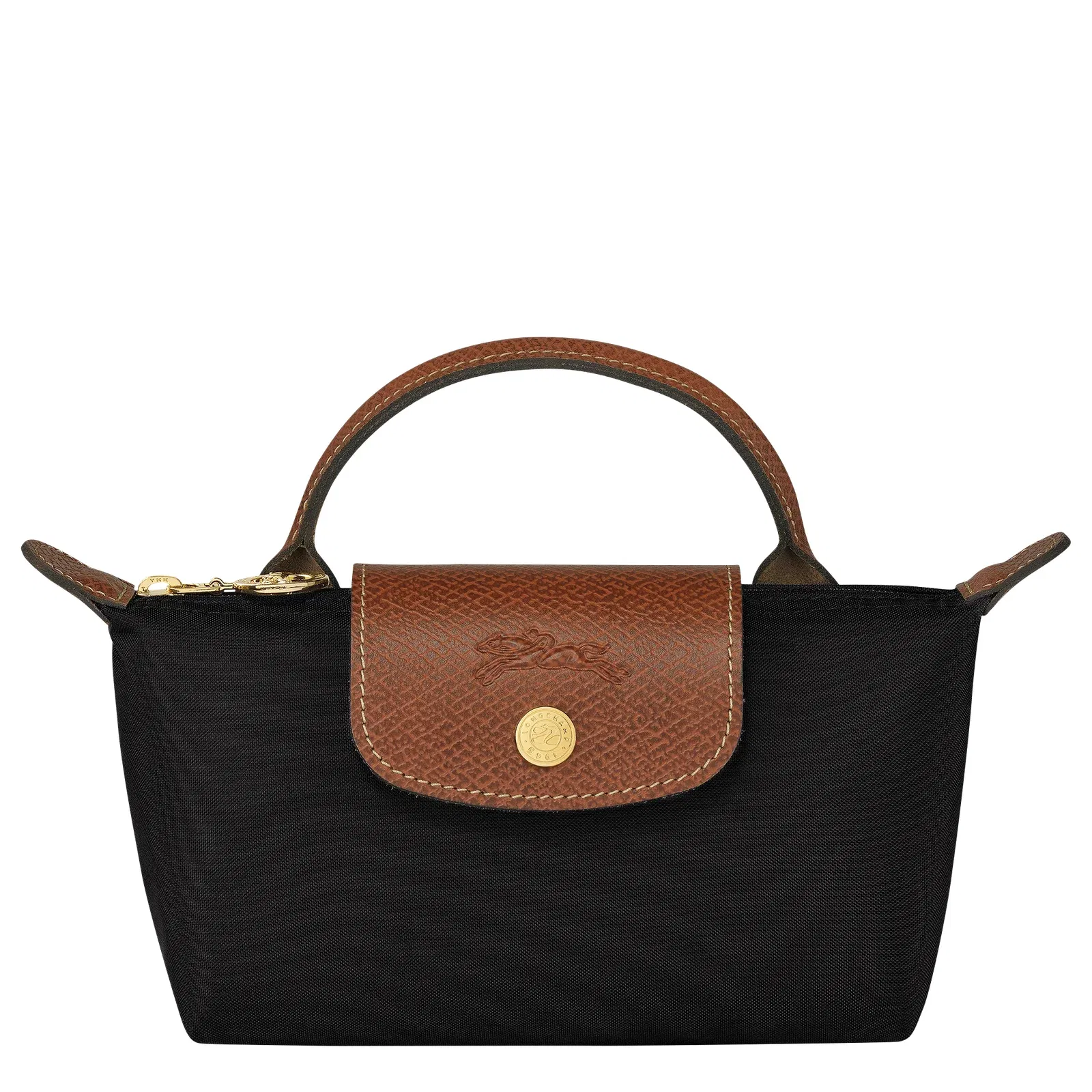Longchamp Le Pliage Original Pouch with handle Black