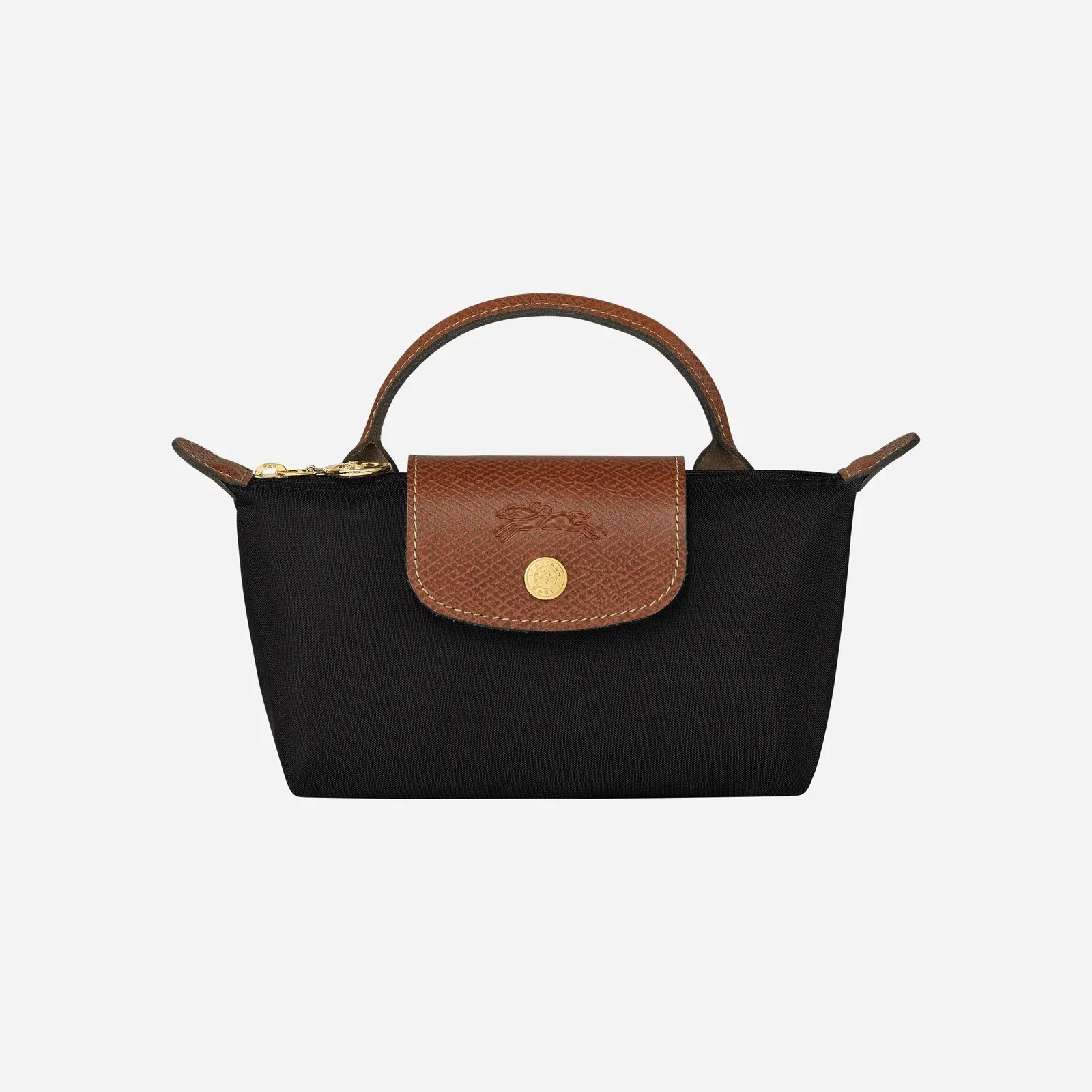 Longchamp Le Pliage Original Pouch with handle Black