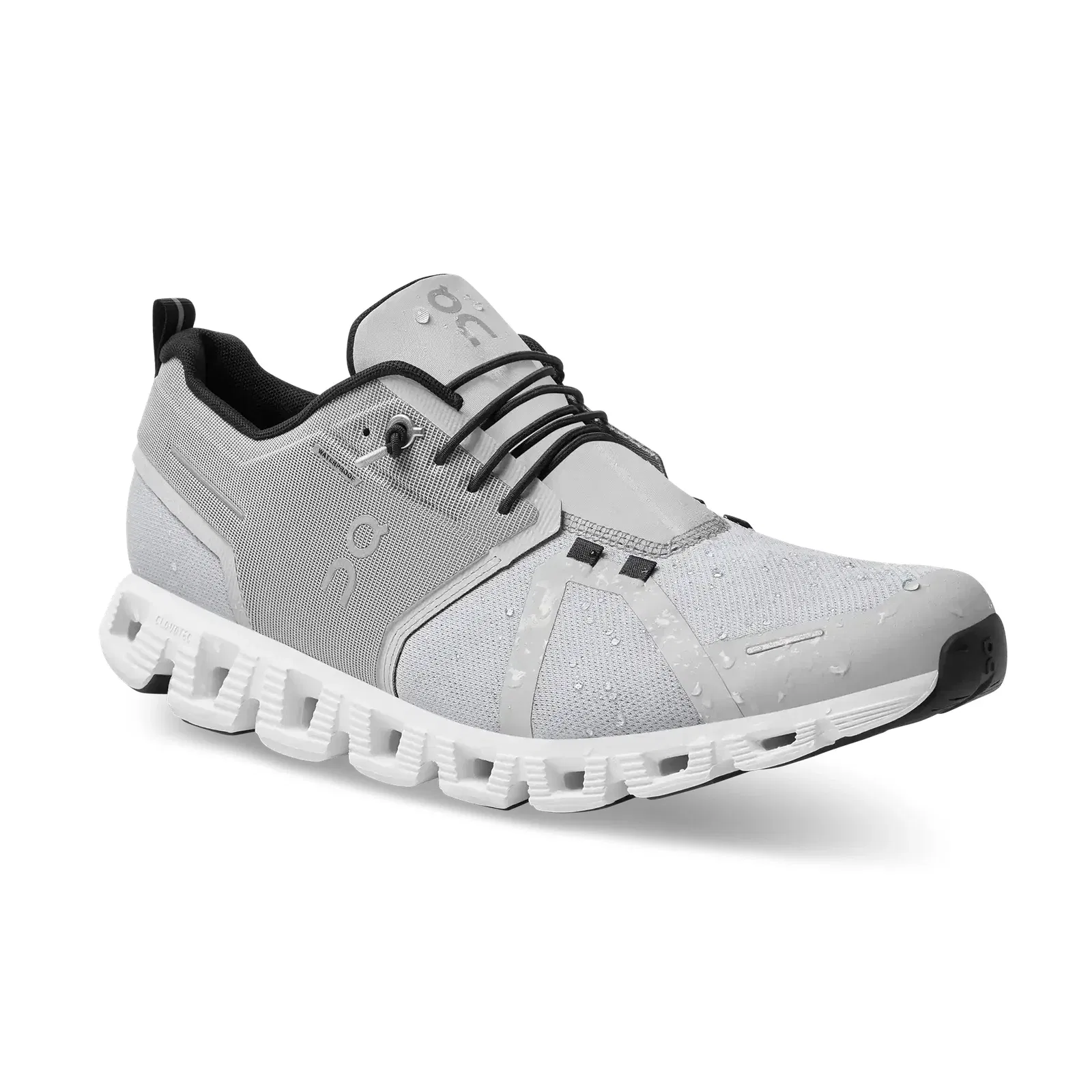 On Running Cloud 5 Waterproof Glacier White