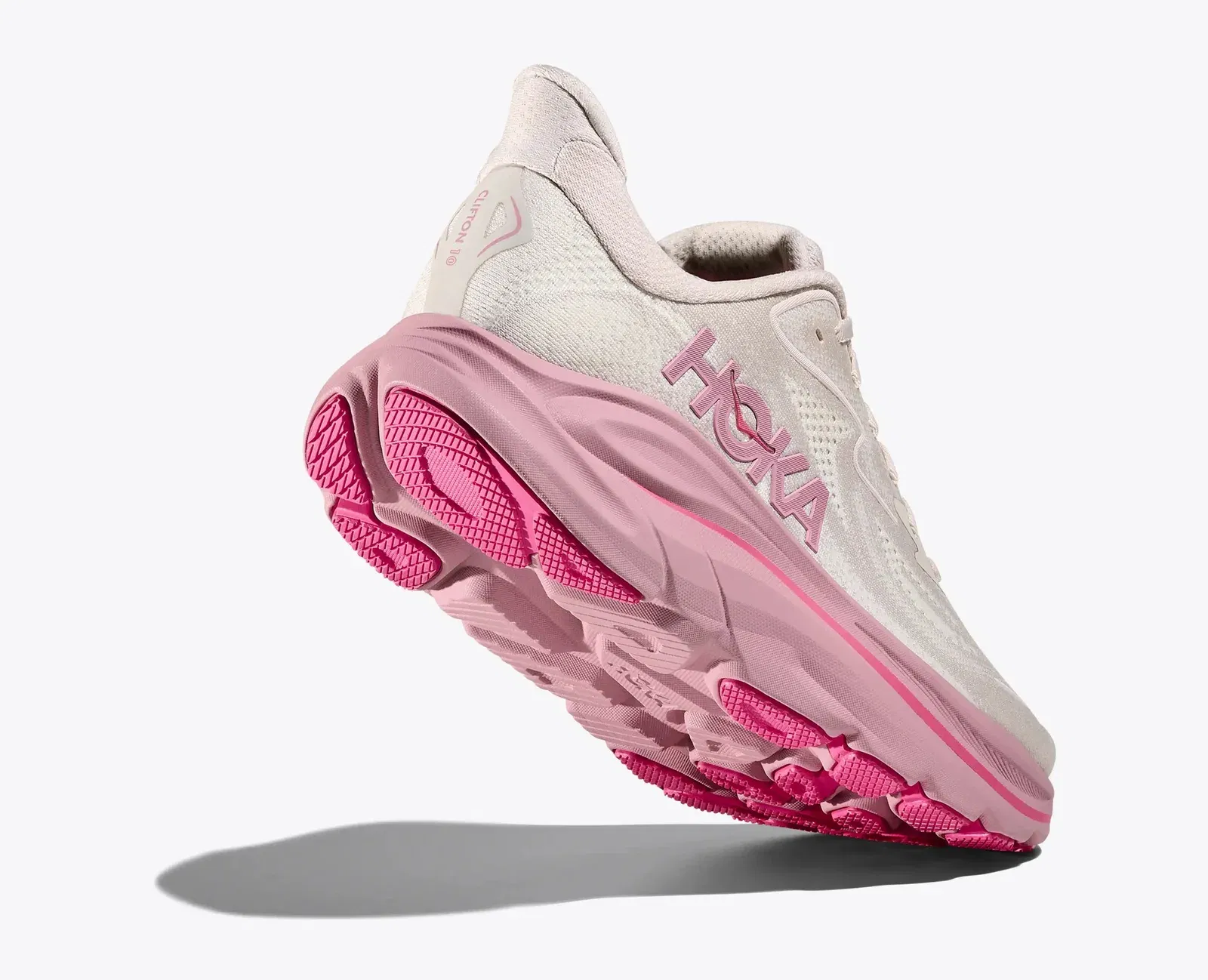 Hoka Women'S Clifton 10 Rose Cream Dried Rose