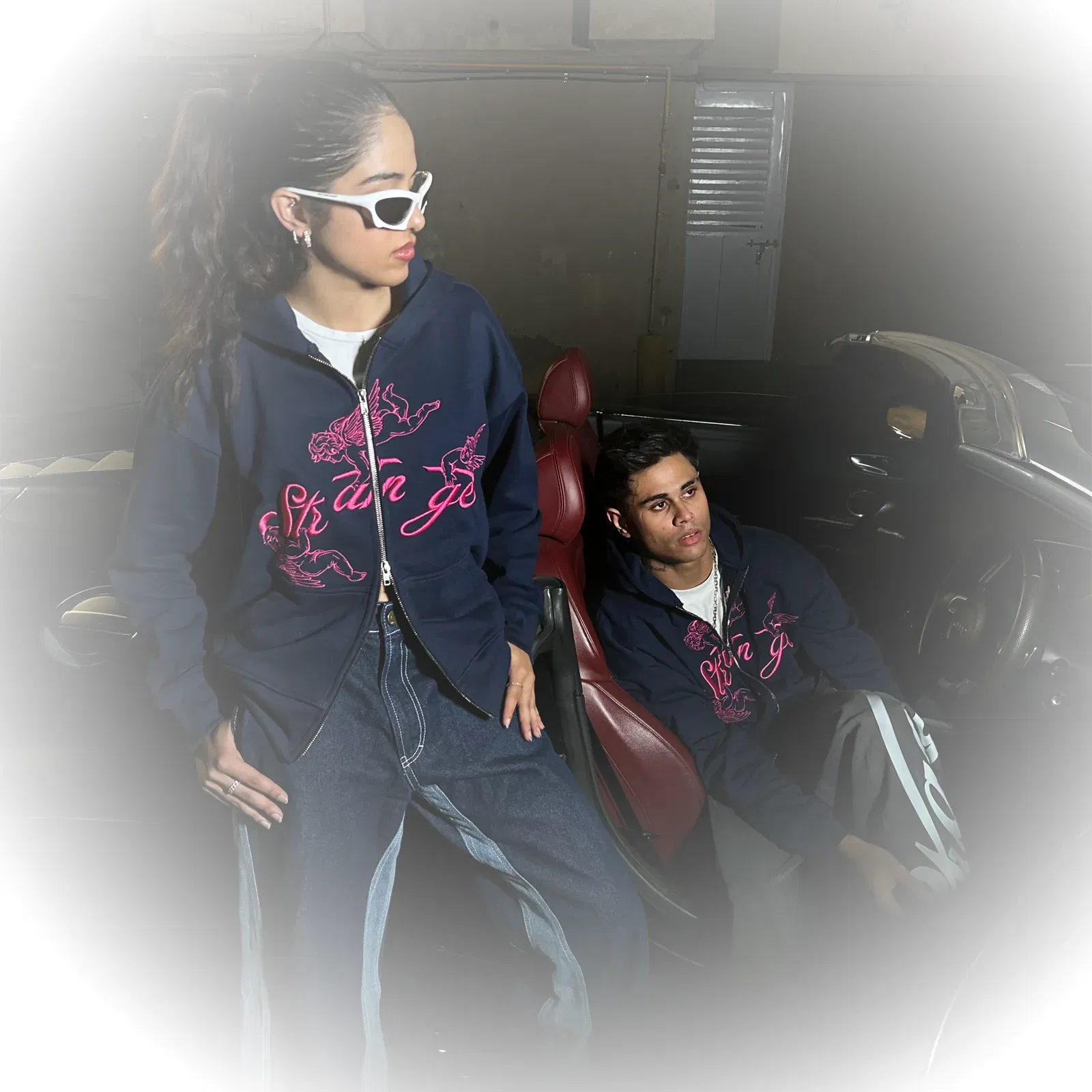 FORTUNE ZIPPER (NAVY)