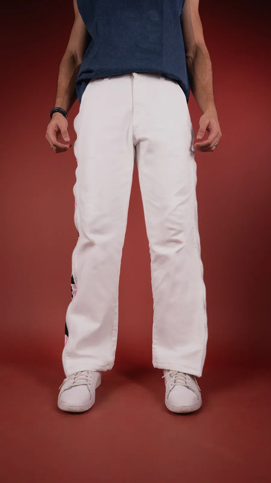 DAY TO NIGHT DENIM WHITE MEN'S PANT