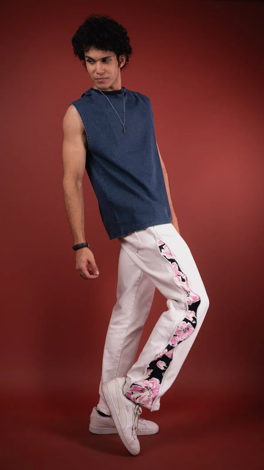DAY TO NIGHT DENIM WHITE MEN'S PANT