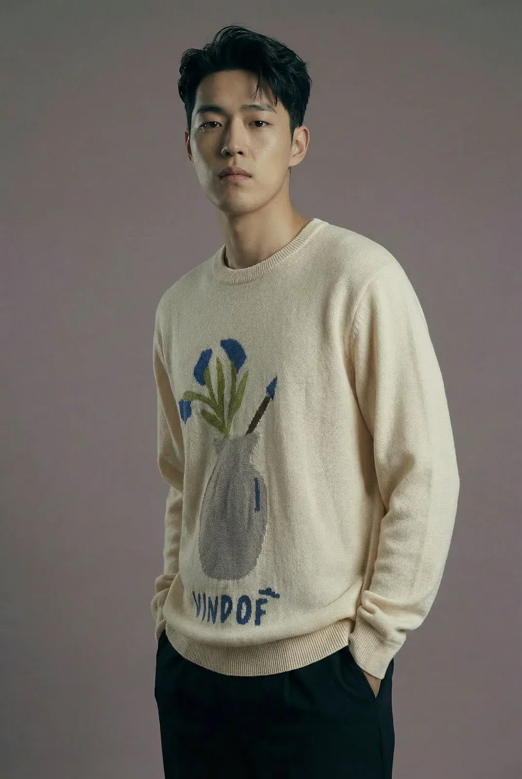 Vase Jacquard Sweater