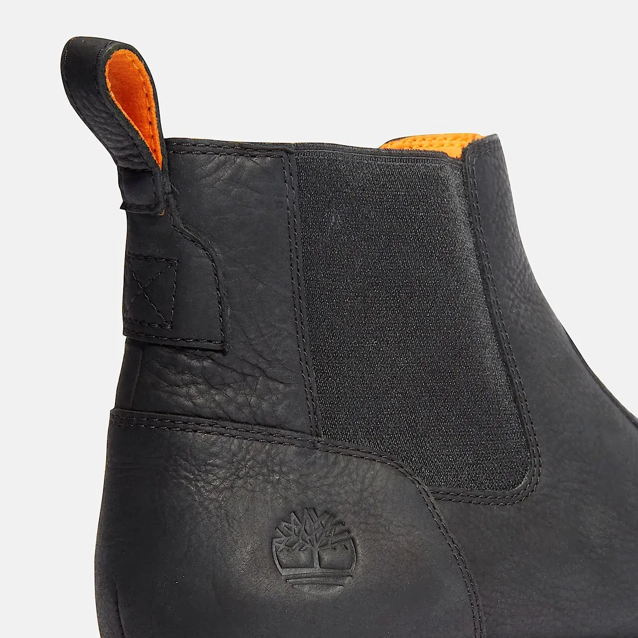 Men's Redwood Falls Chelsea Boot Black Brushed Full-Grain