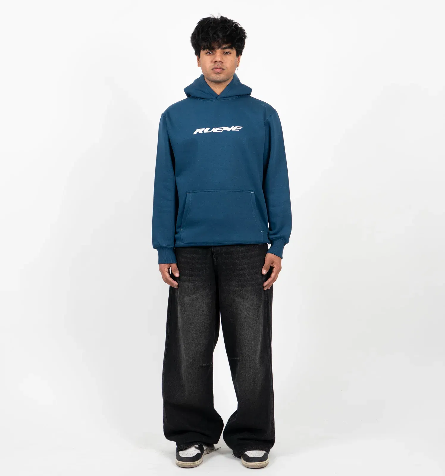 Blue Baseline Hoodie