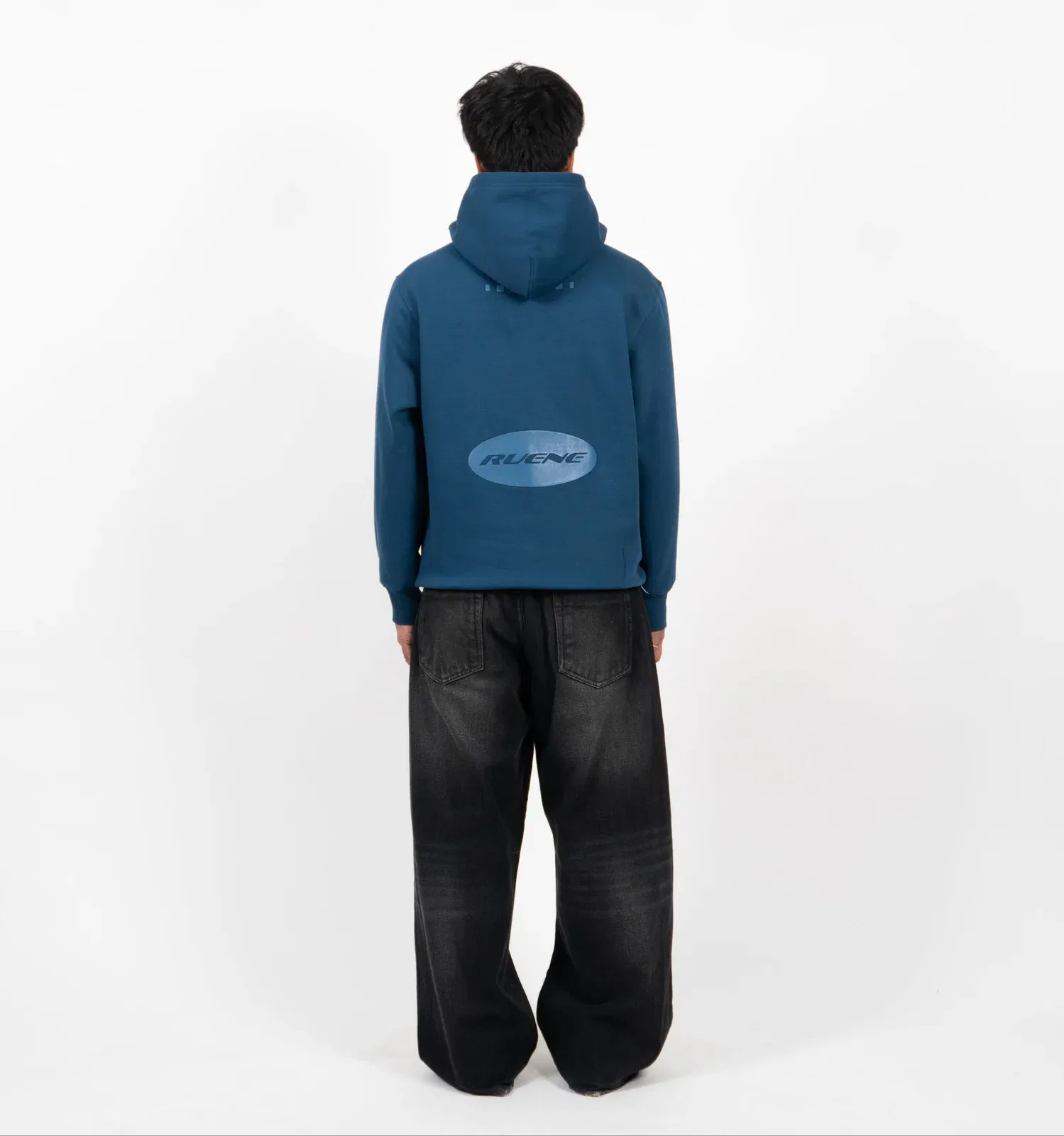 Blue Baseline Hoodie