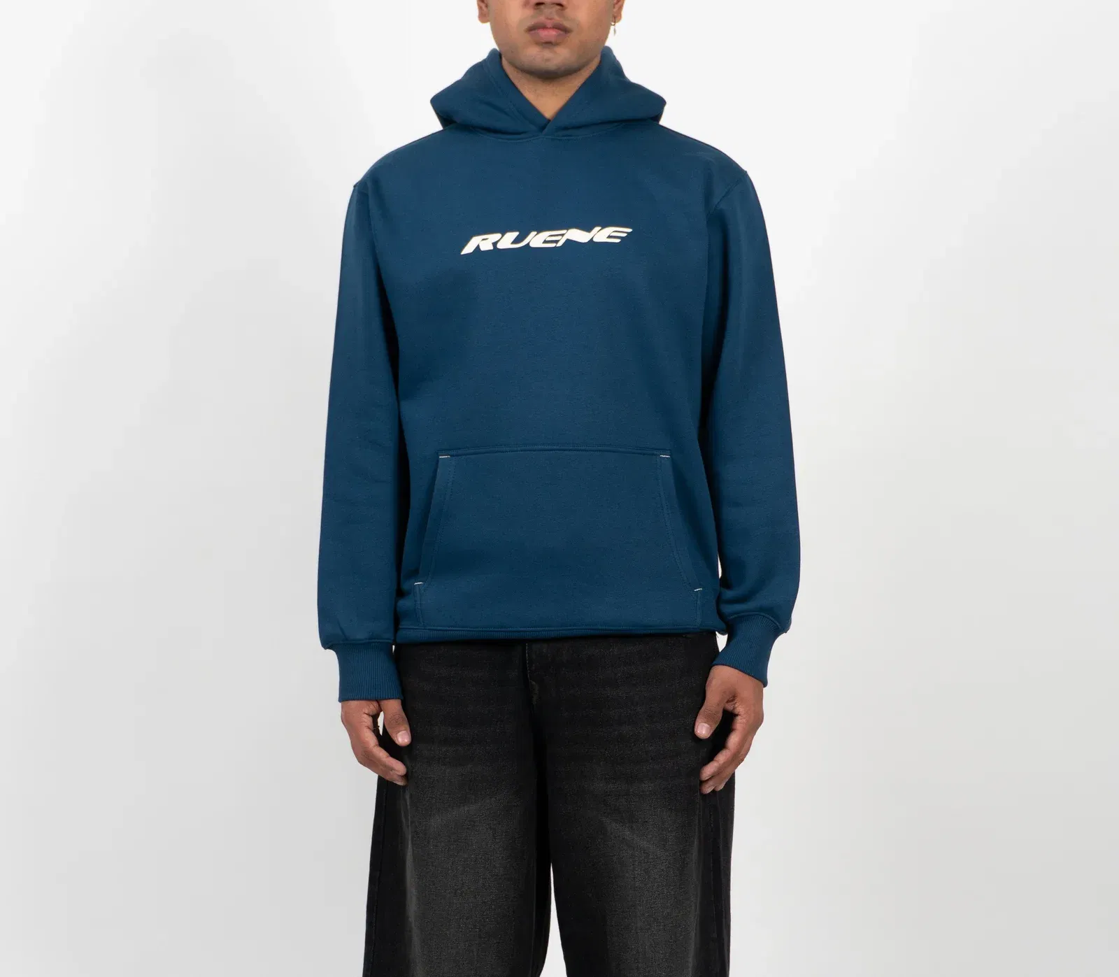 Blue Baseline Hoodie