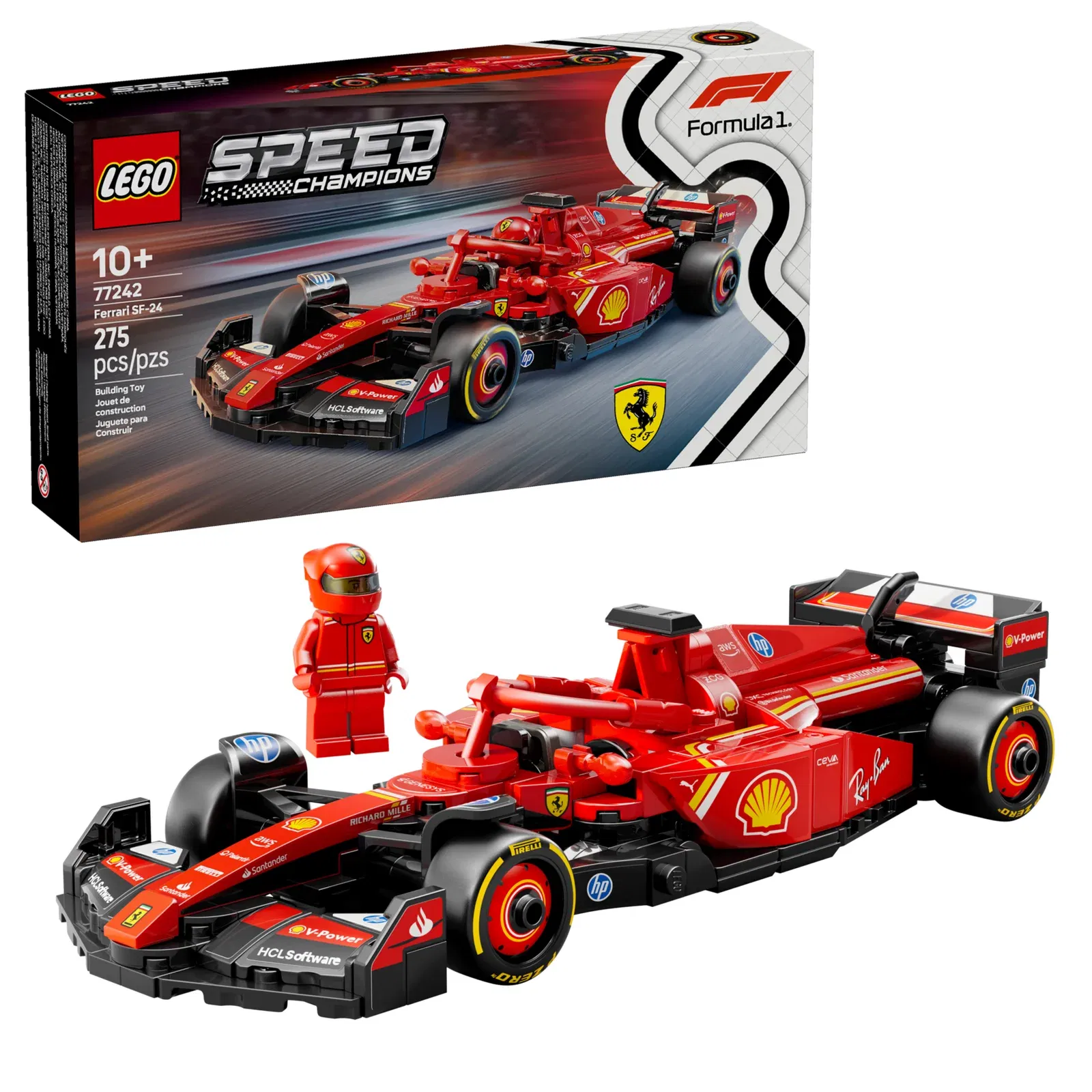 LEGO Ferrari SF-24 F1 Race Car