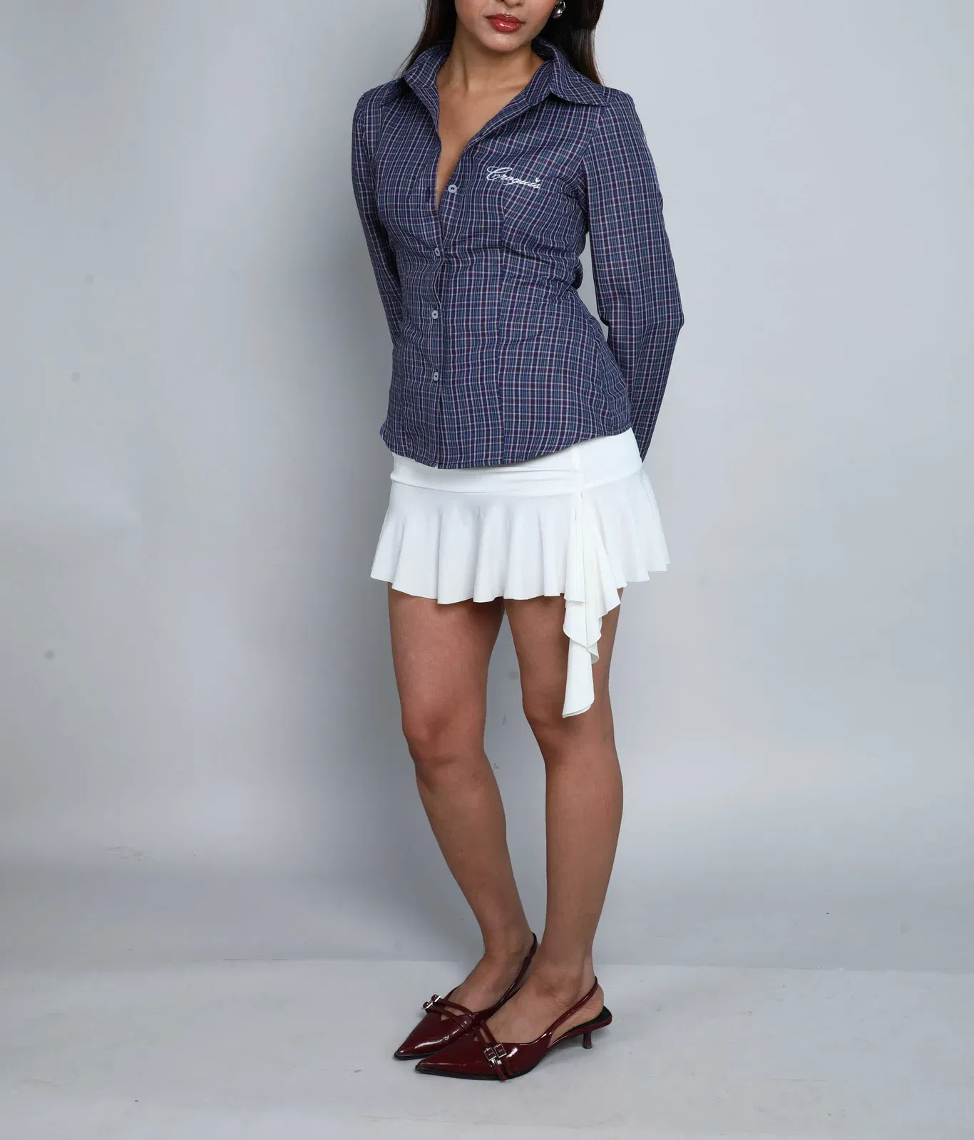 Plaid Blue