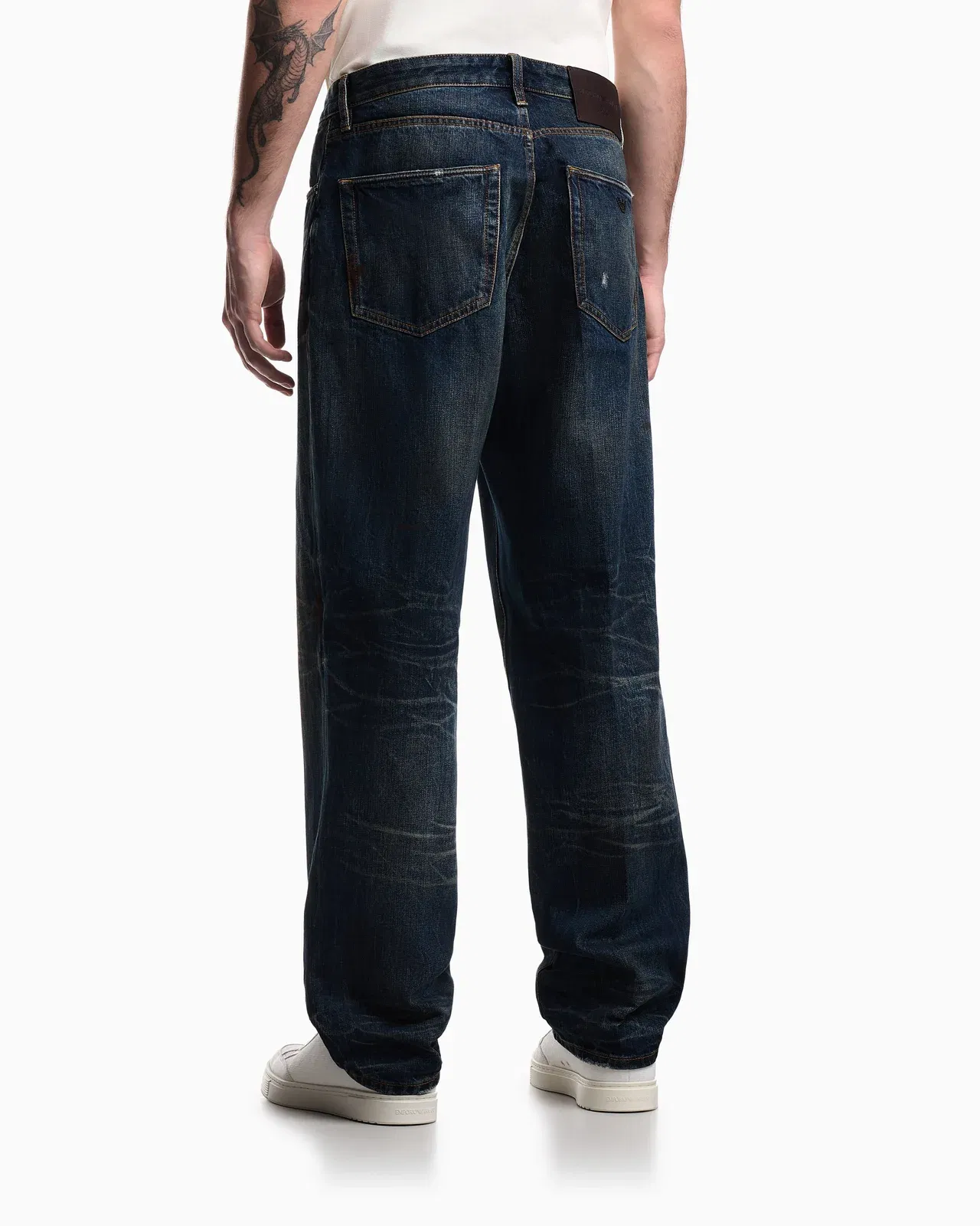 Emporio Armani J22 regular-fit, stiff-denim jeans